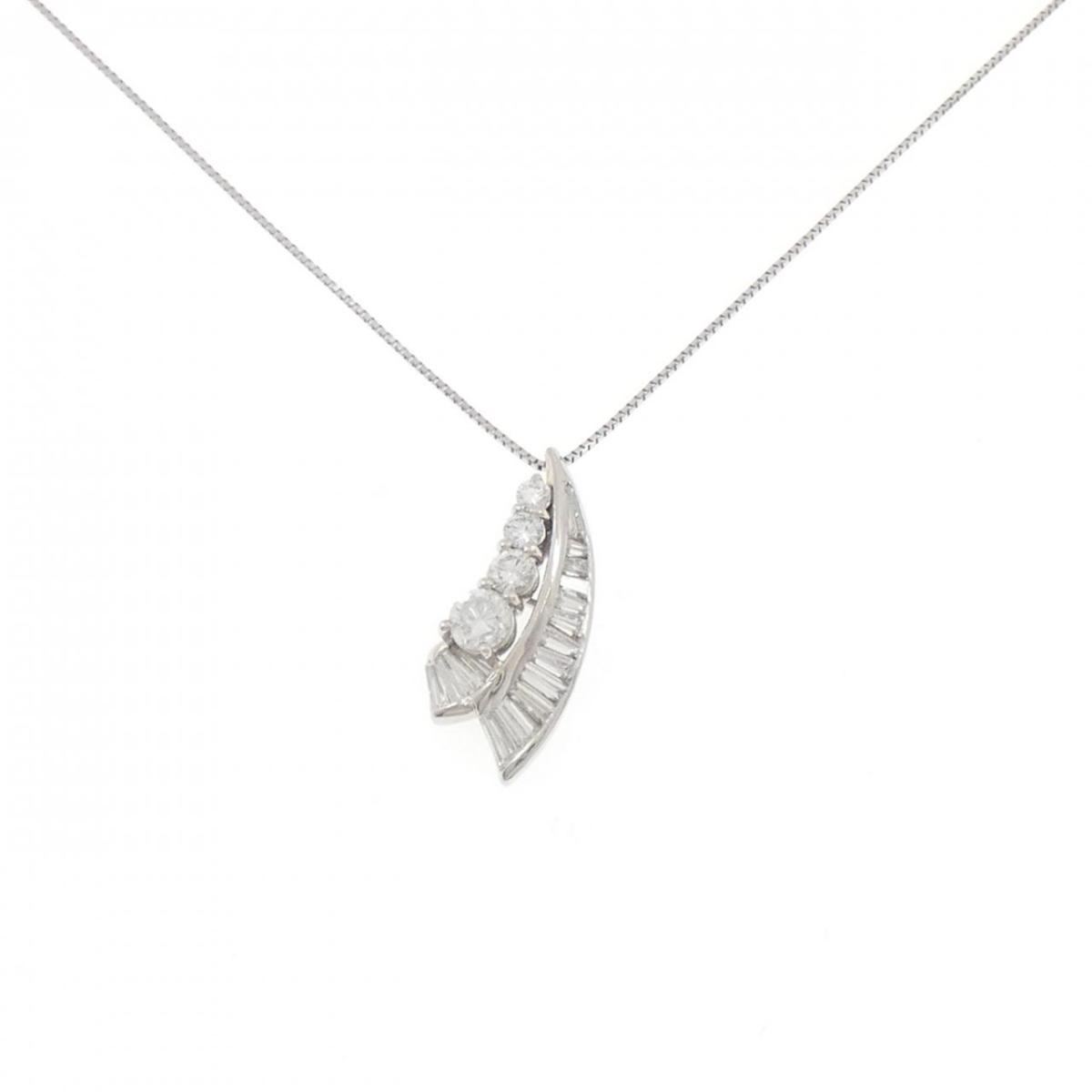 PT900/PT850 ダイヤモンド ネックレス 1.13CT【中古】|KOMEHYO ONLINESTORE 店