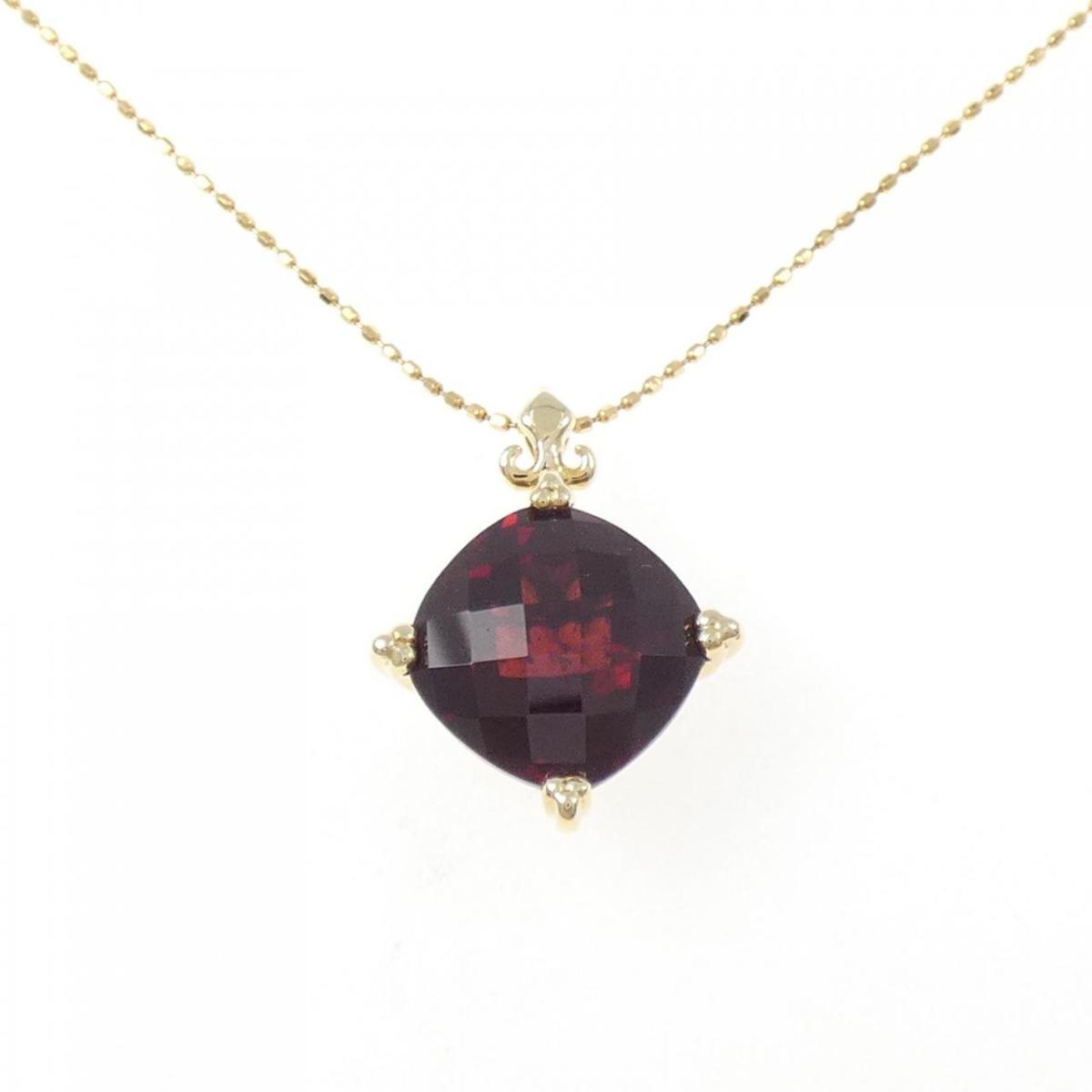 K10YG ガーネット ネックレス【中古】｜KOMEHYO ONLINESTORE 店