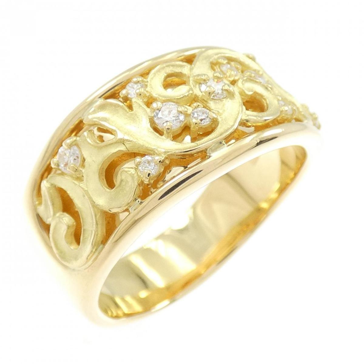 K18YG ダイヤモンド リング 0.23CT【中古】|KOMEHYO ONLINESTORE 店