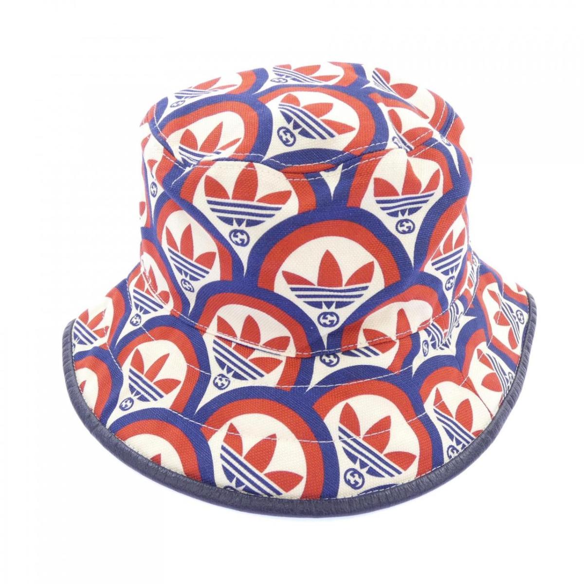 グッチ GUCCI ADIDAS 696476 4HAQF ハット【中古】|KOMEHYO ONLINESTORE 店