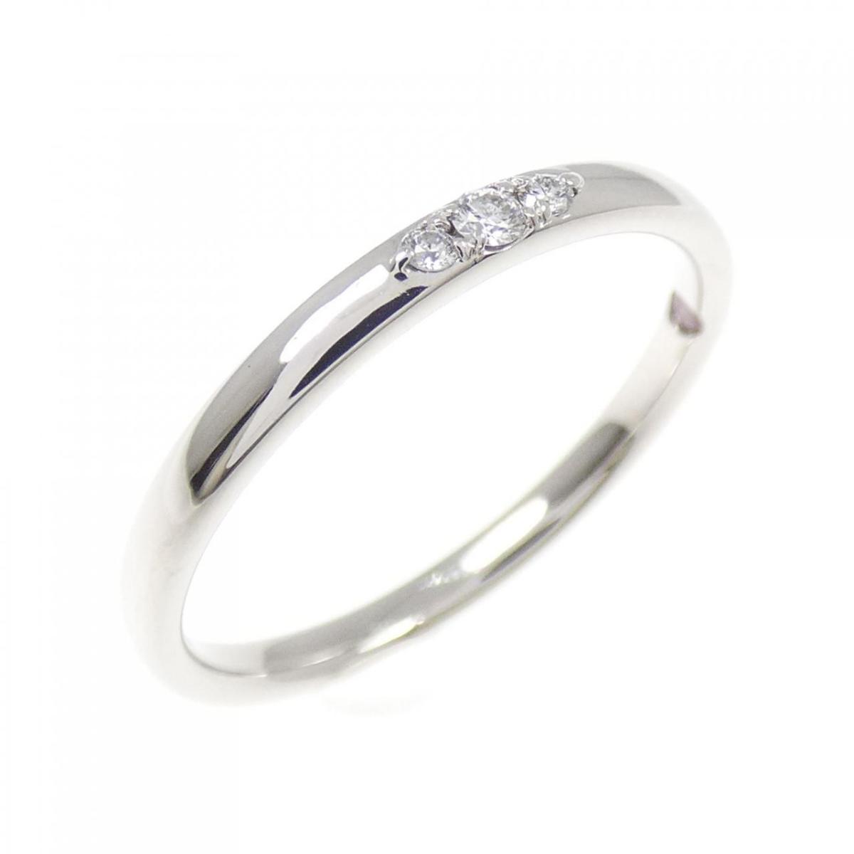 PT950 ダイヤモンド リング 0.033CT【中古】｜KOMEHYO ONLINESTORE 店 39,390円