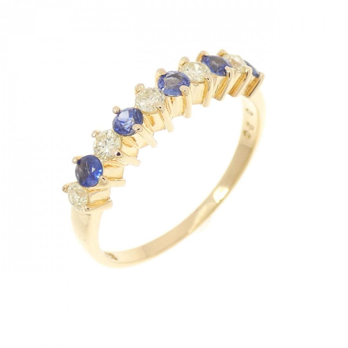 K18YG サファイヤ リング 0.31CT【中古】｜KOMEHYO ONLINESTORE 店