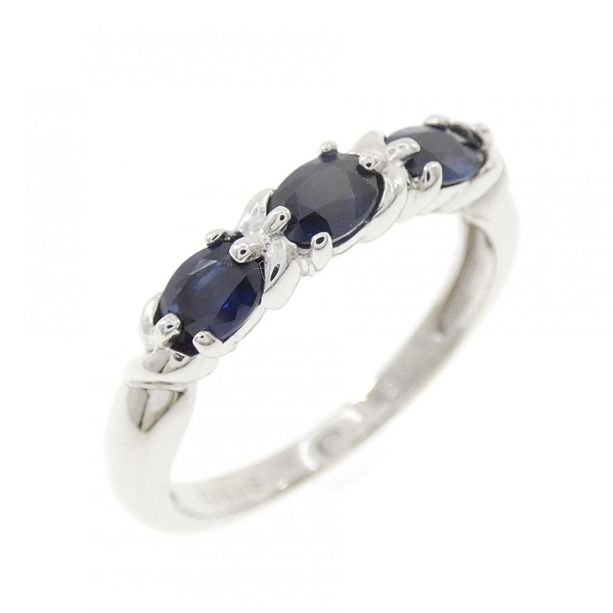 K14WG サファイヤ リング 0.62CT【中古】｜KOMEHYO ONLINESTORE 店