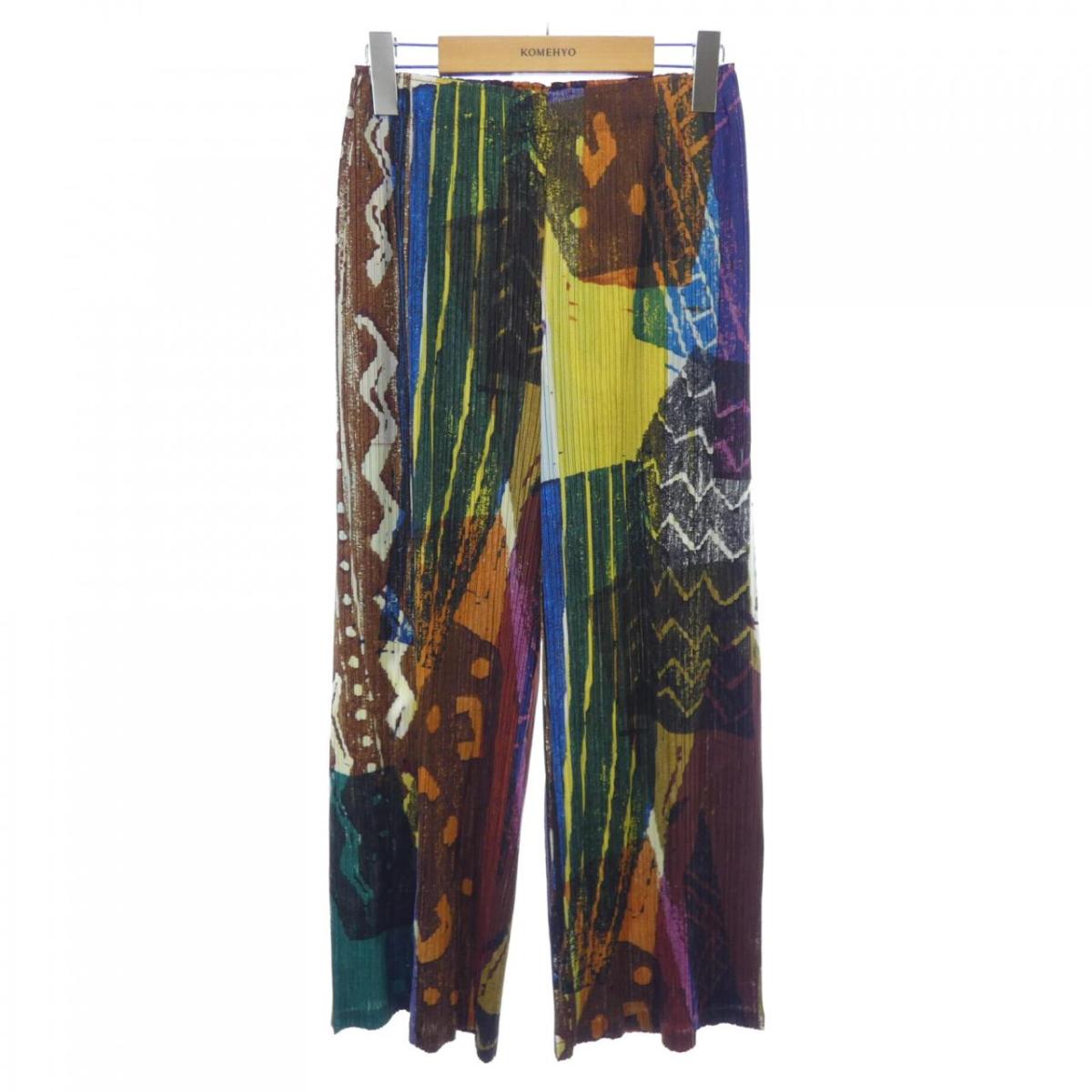プリーツプリーズ PLEATS PLEASE 2019 SWINGING SPICES PP93-JF765 7574075 パンツ【中古】|KOMEHYO ONLINESTORE 店