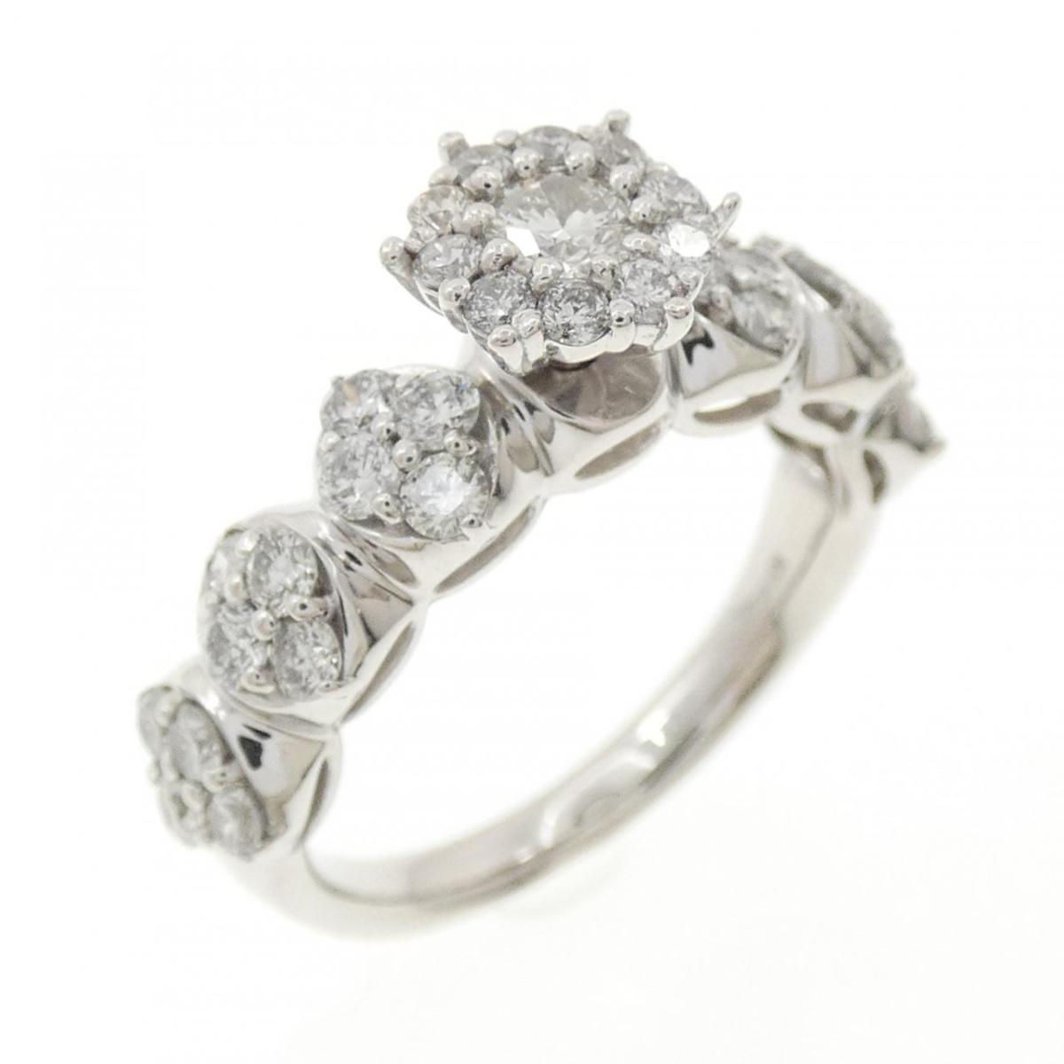 K18WG ダイヤモンド リング 1.00CT【中古】|KOMEHYO ONLINESTORE 店