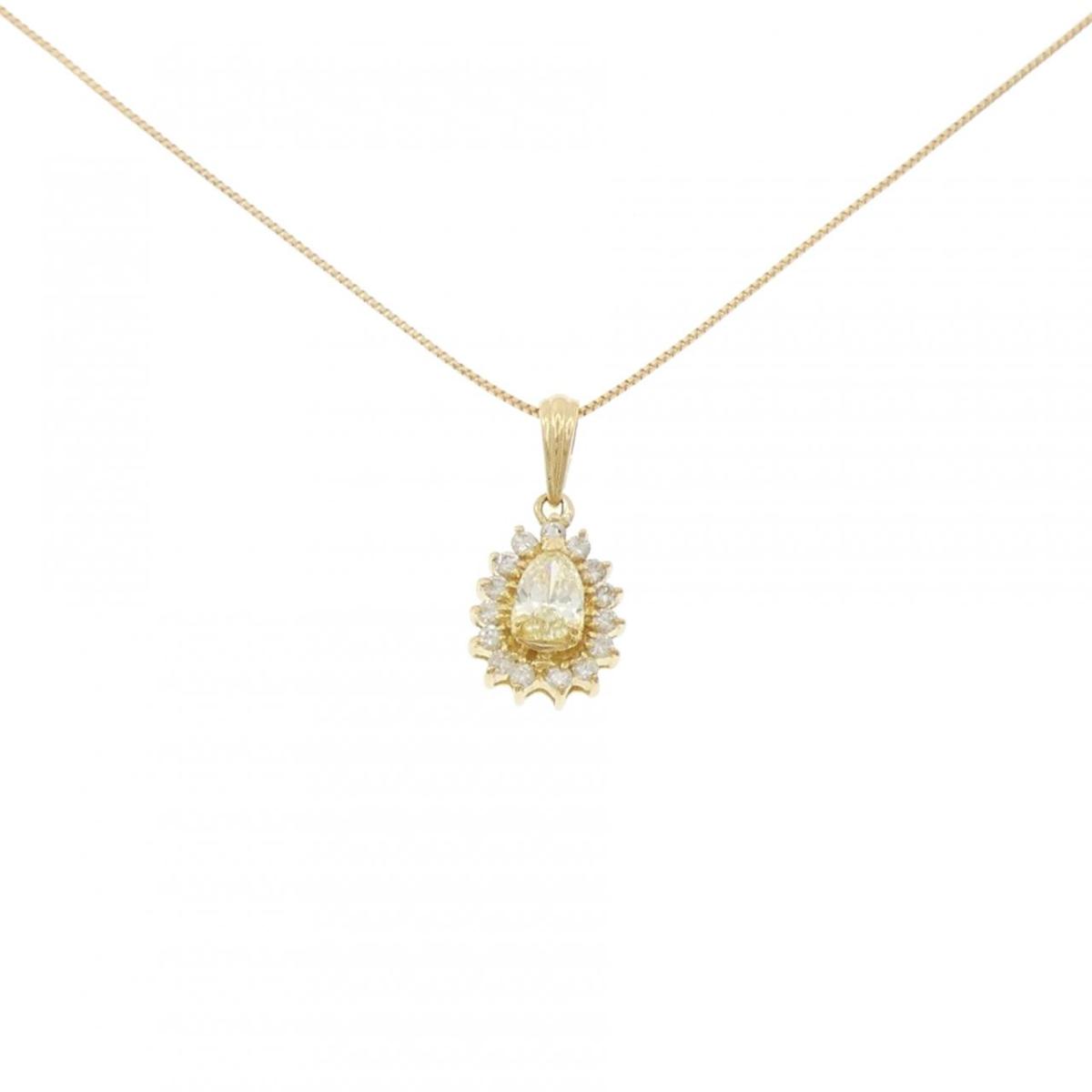 K18YG ダイヤモンド ネックレス 0.32CT【中古】|KOMEHYO ONLINESTORE 店
