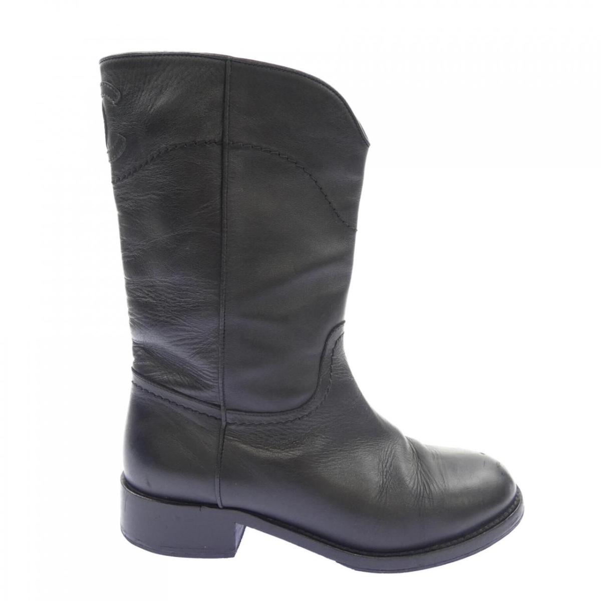 シャネル CHANEL ハイブーツ G26068X01906 ブーツ【中古】｜KOMEHYO ONLINESTORE 店 60,600円