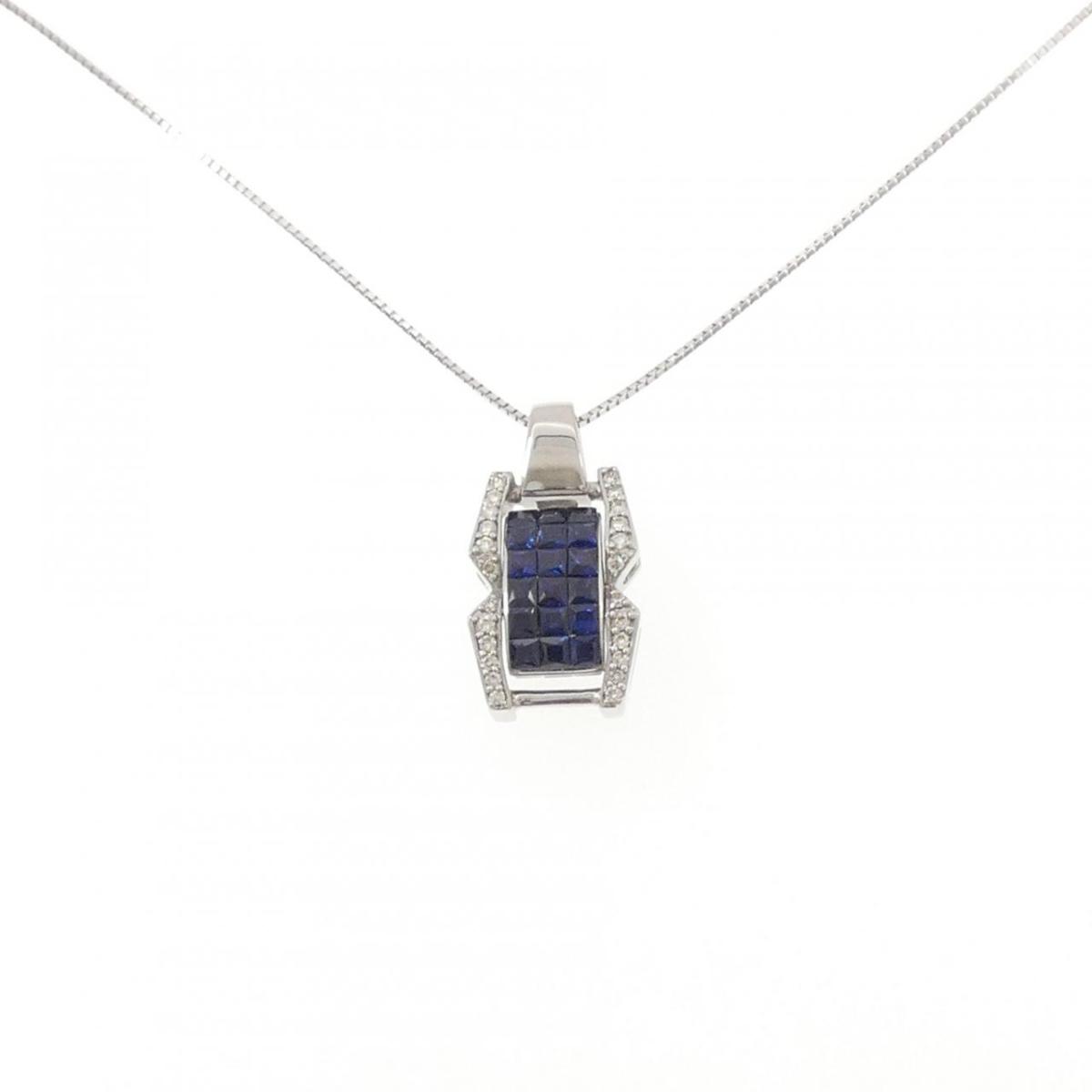 K18WG カラーストーン ネックレス【中古】|KOMEHYO ONLINESTORE 店