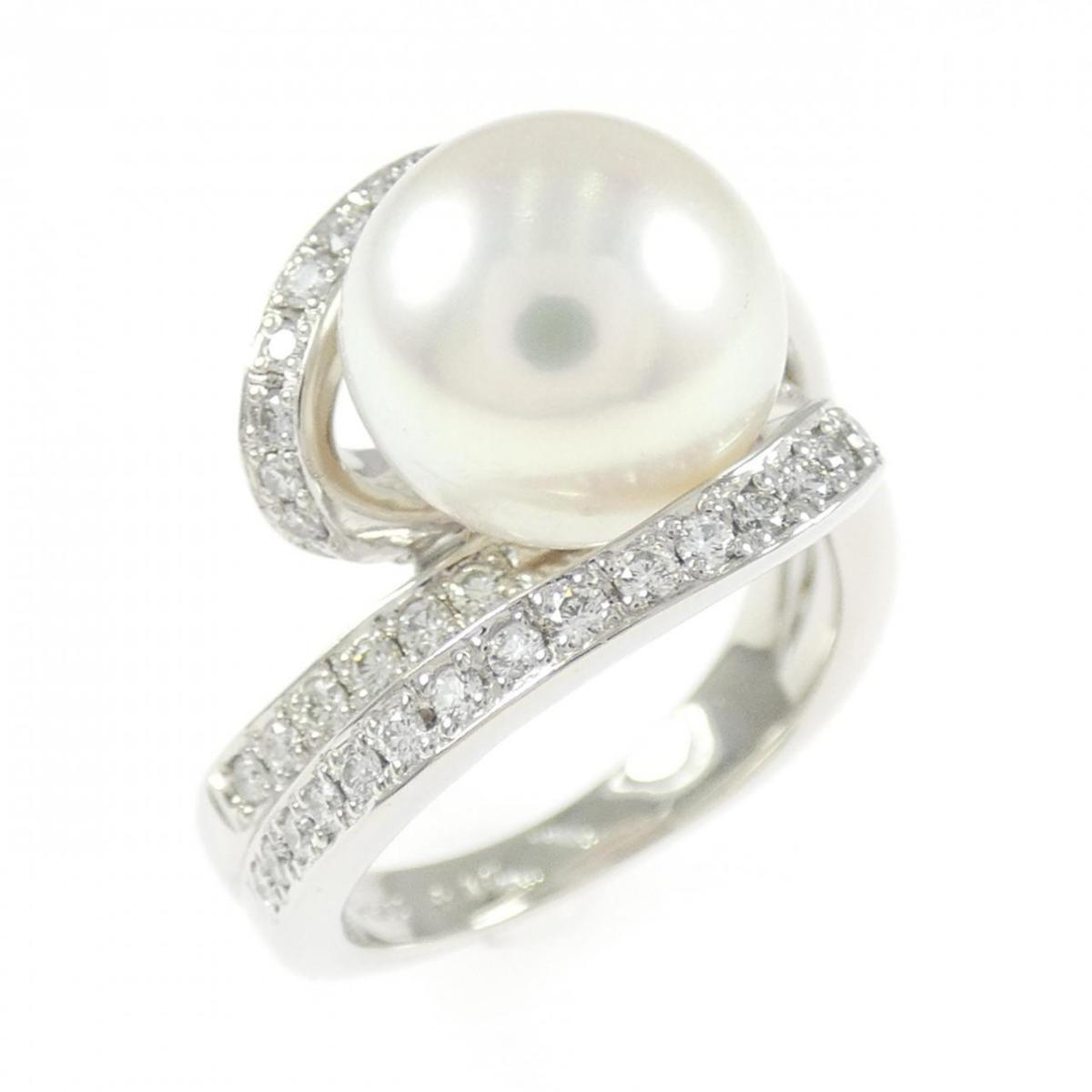 PT900 アコヤパール リング 9.7mm【中古】|KOMEHYO ONLINESTORE 店
