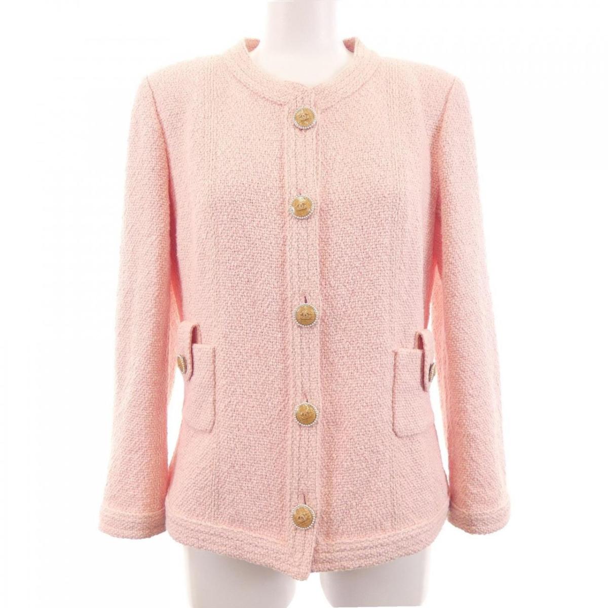 シャネル CHANEL P53061V39701 16C ノーカラージャケット【中古】|KOMEHYO ONLINESTORE 店