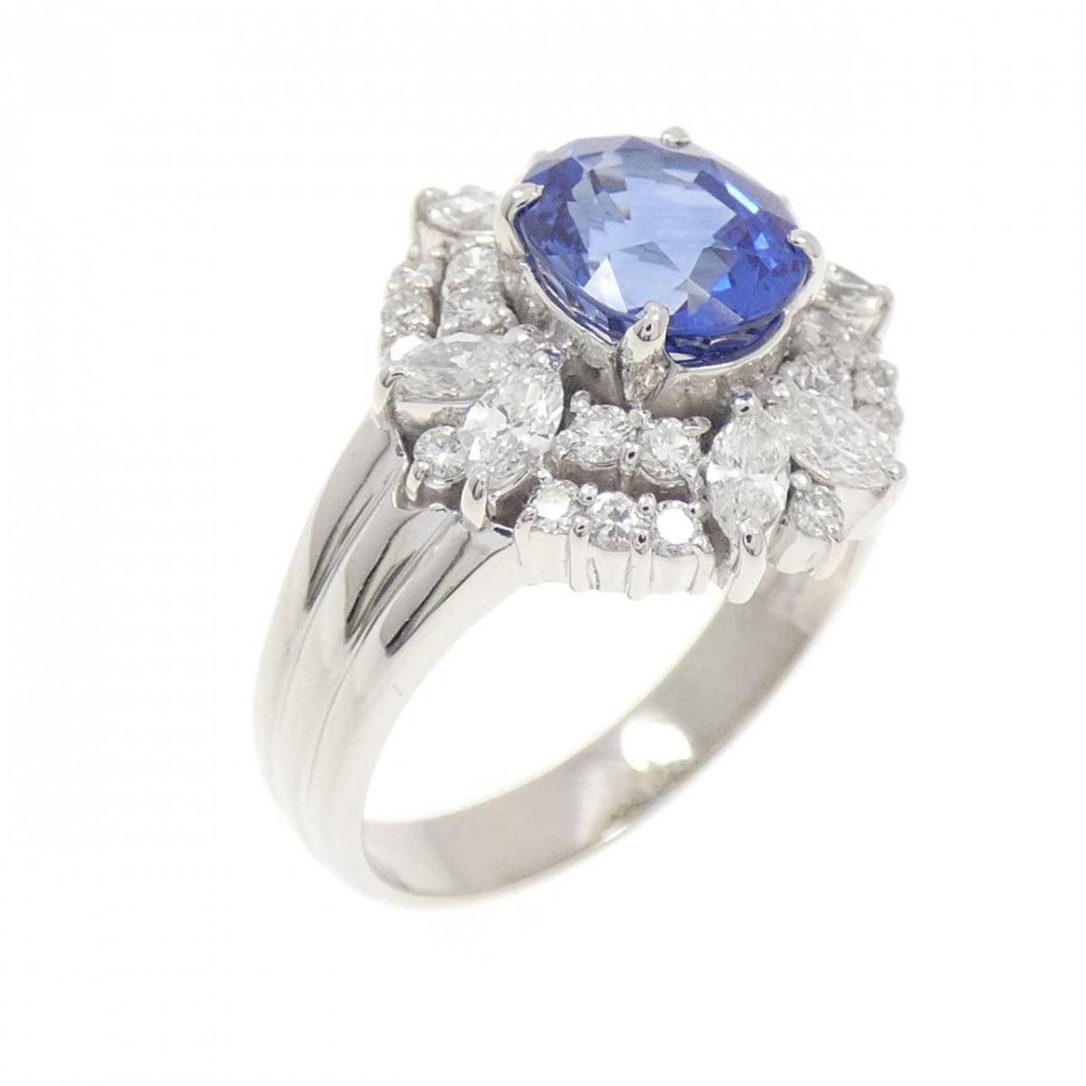 PT900 サファイヤ リング 1.74CT【中古】｜KOMEHYO ONLINESTORE 店
