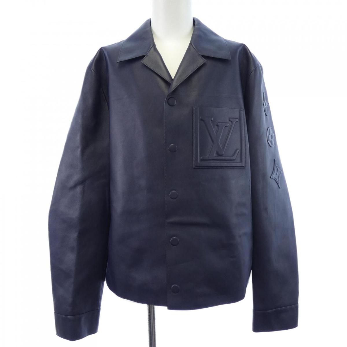 ルイヴィトン LOUIS VUITTON HRL27WTV8 レザージャケット【中古】｜KOMEHYO ONLINESTORE 店