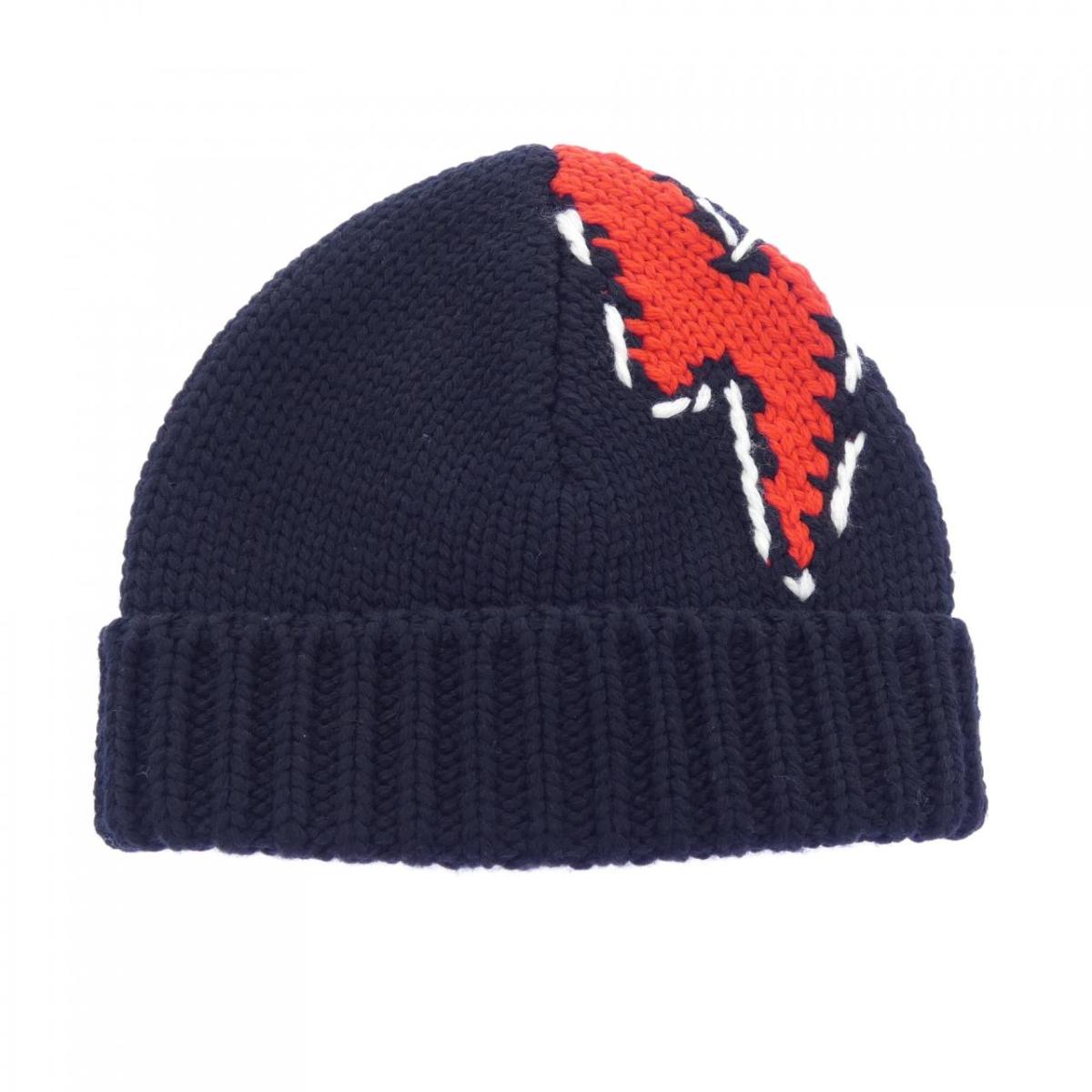 プラダ PRADA ニットキャップ【中古】｜KOMEHYO ONLINESTORE 店