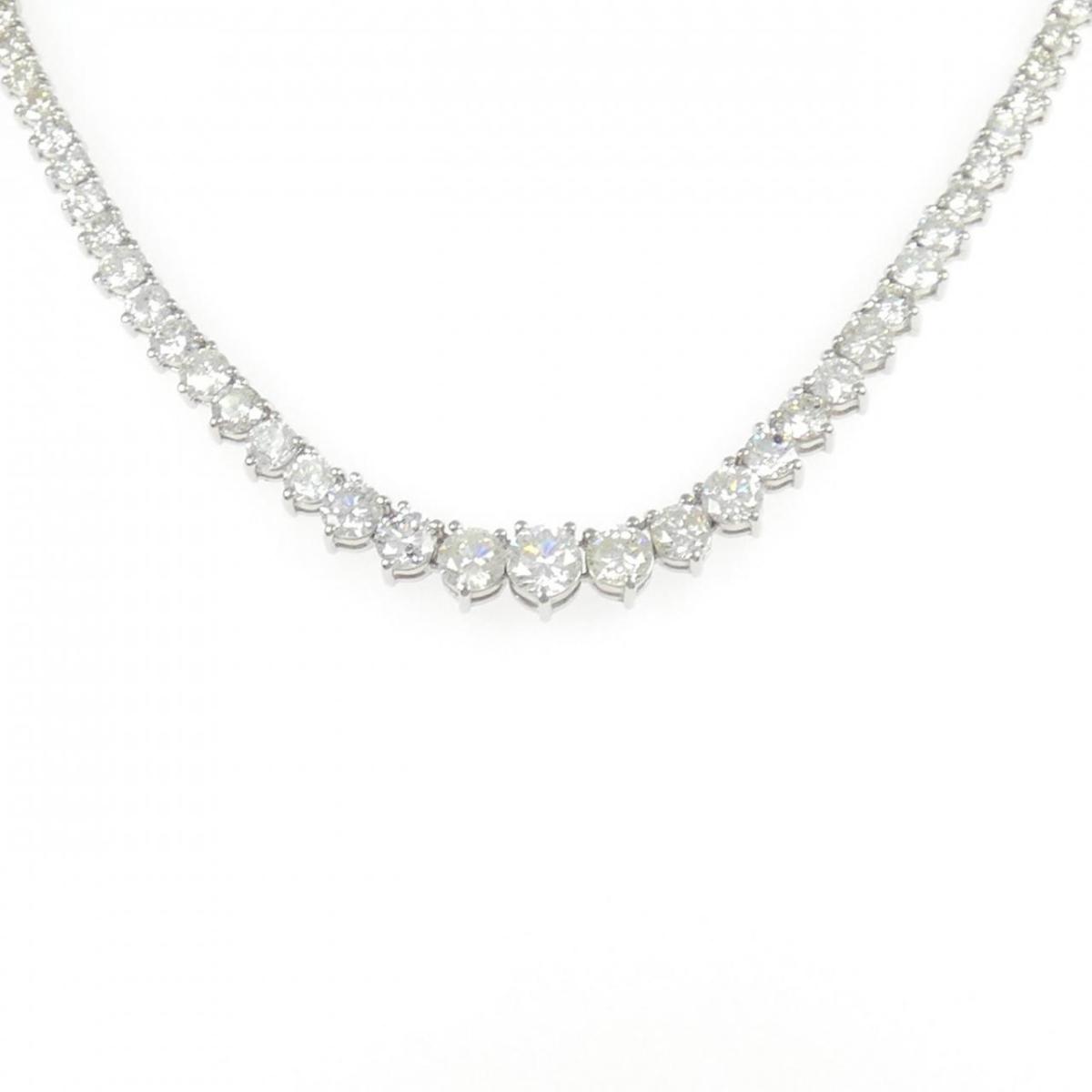PT850 ダイヤモンド ネックレス 10.73CT【中古】｜KOMEHYO ONLINESTORE 店