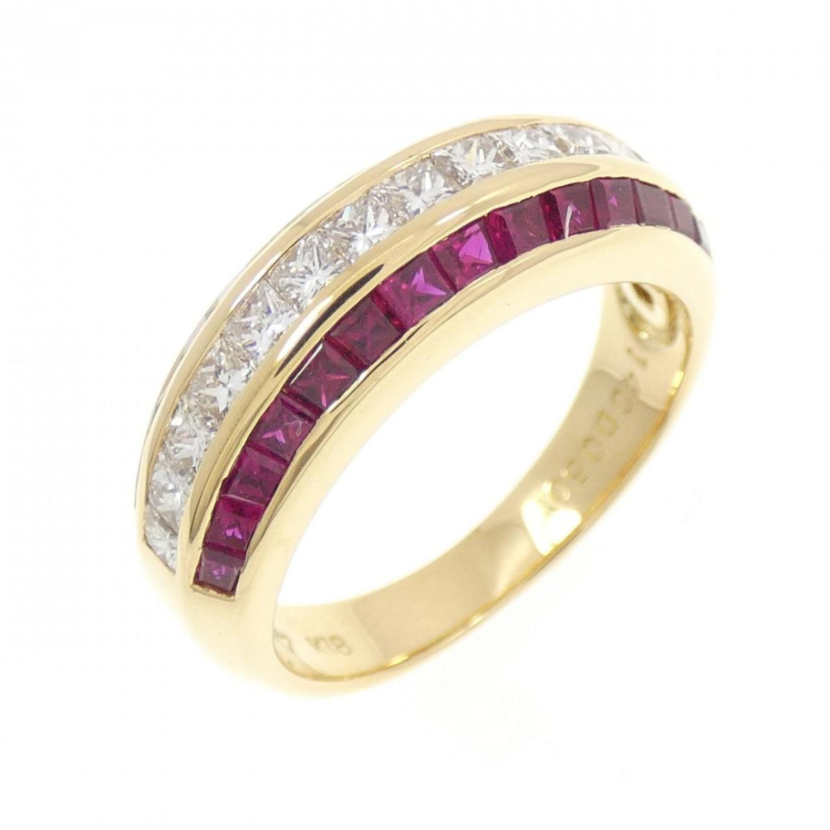 K18YG ルビー リング 1.40CT【中古】｜KOMEHYO ONLINESTORE 店