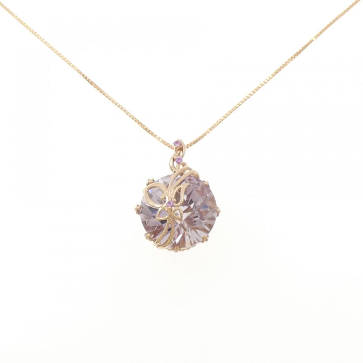 K18PG カラーストーン ネックレス【中古】|KOMEHYO ONLINESTORE 店