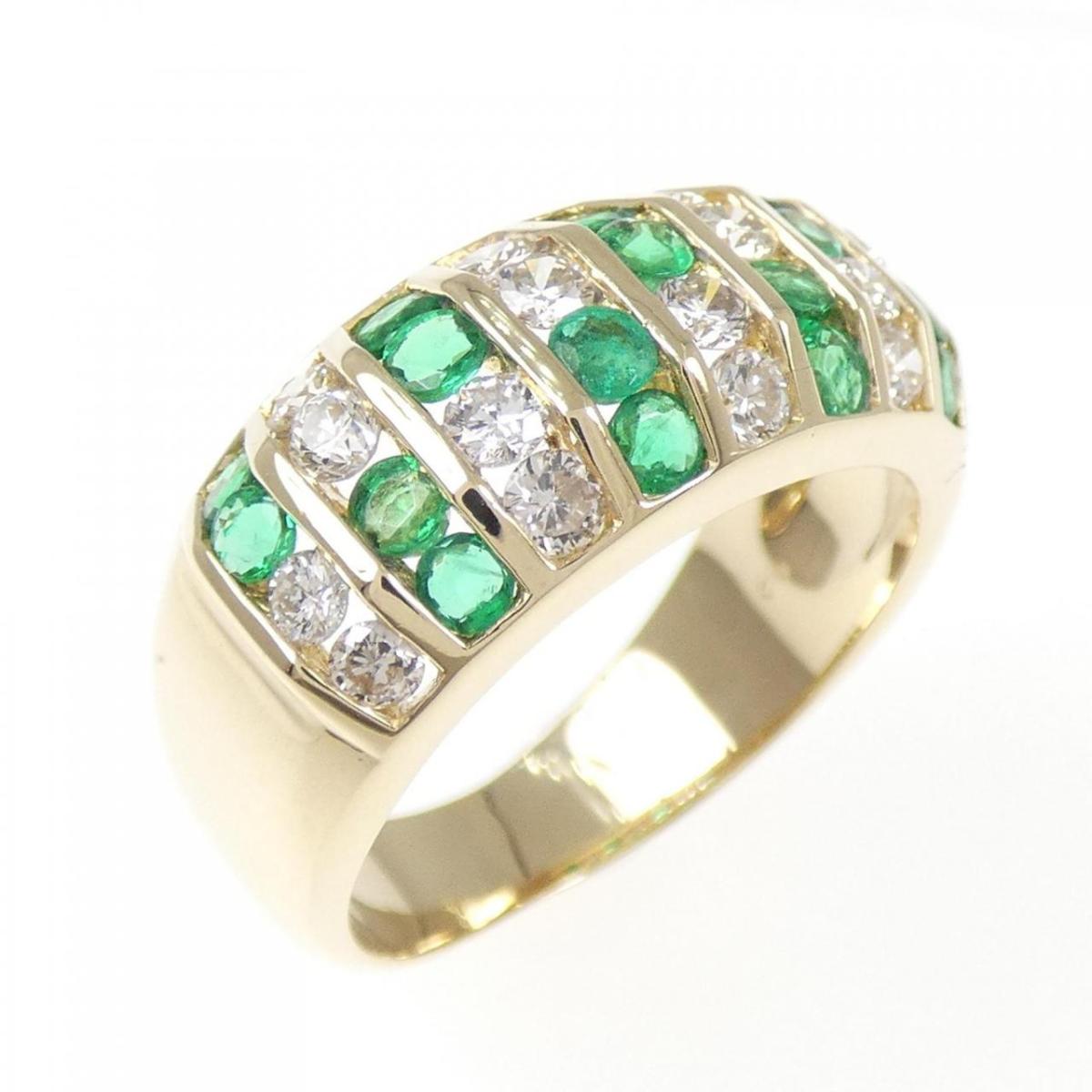 K18YG エメラルド リング 0.65CT【中古】｜KOMEHYO ONLINESTORE 店