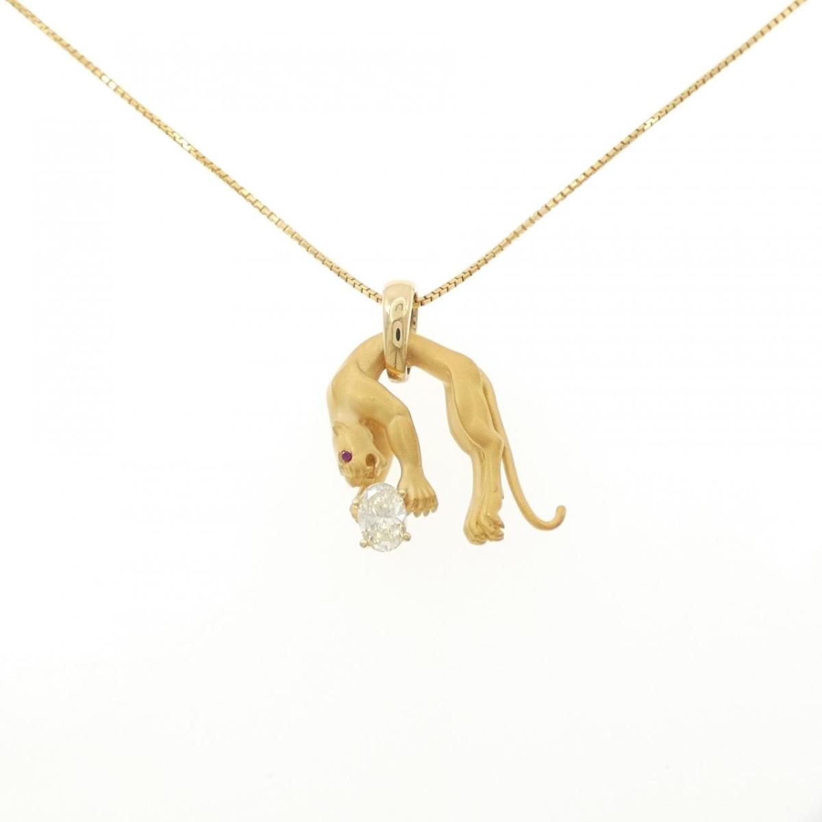 K21YG/K18YG 合成ルビー ネックレス【中古】｜KOMEHYO ONLINESTORE 店
