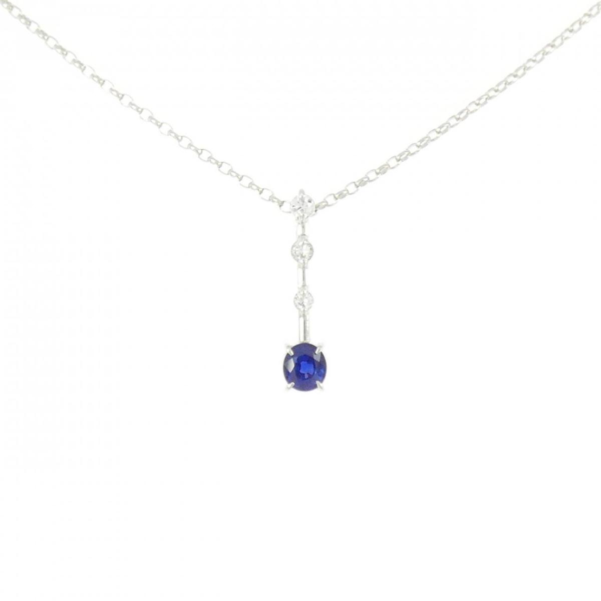 PT900/PT850 サファイヤ ネックレス 0.69CT【中古】|KOMEHYO ONLINESTORE 店