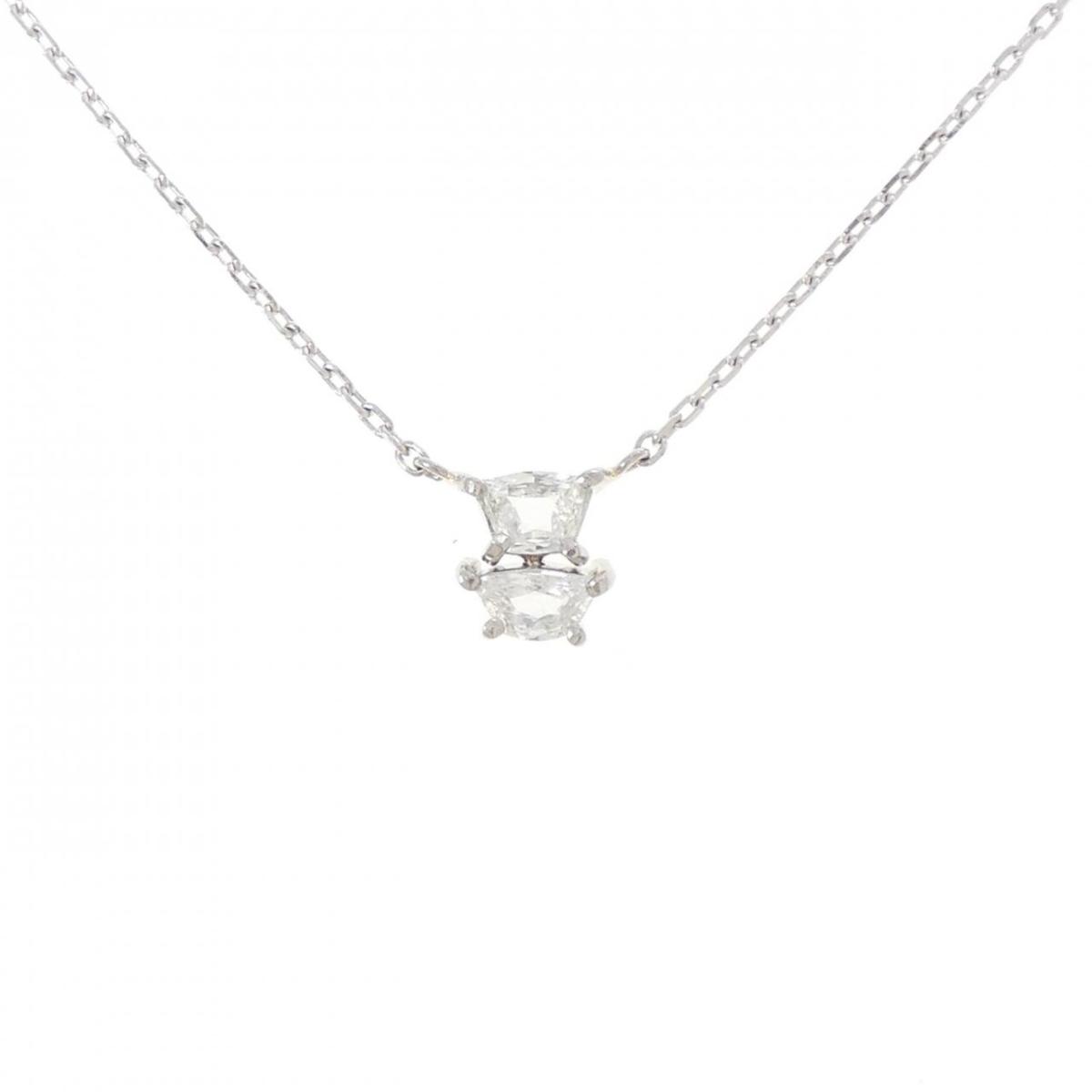 PT850 ダイヤモンド ネックレス 0.56CT【中古】｜KOMEHYO ONLINESTORE 店
