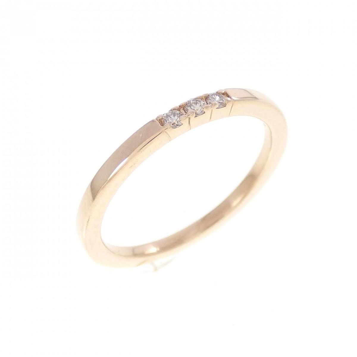 K10PG ダイヤモンド ピンキーリング 0.03CT【中古】｜KOMEHYO ONLINESTORE 店