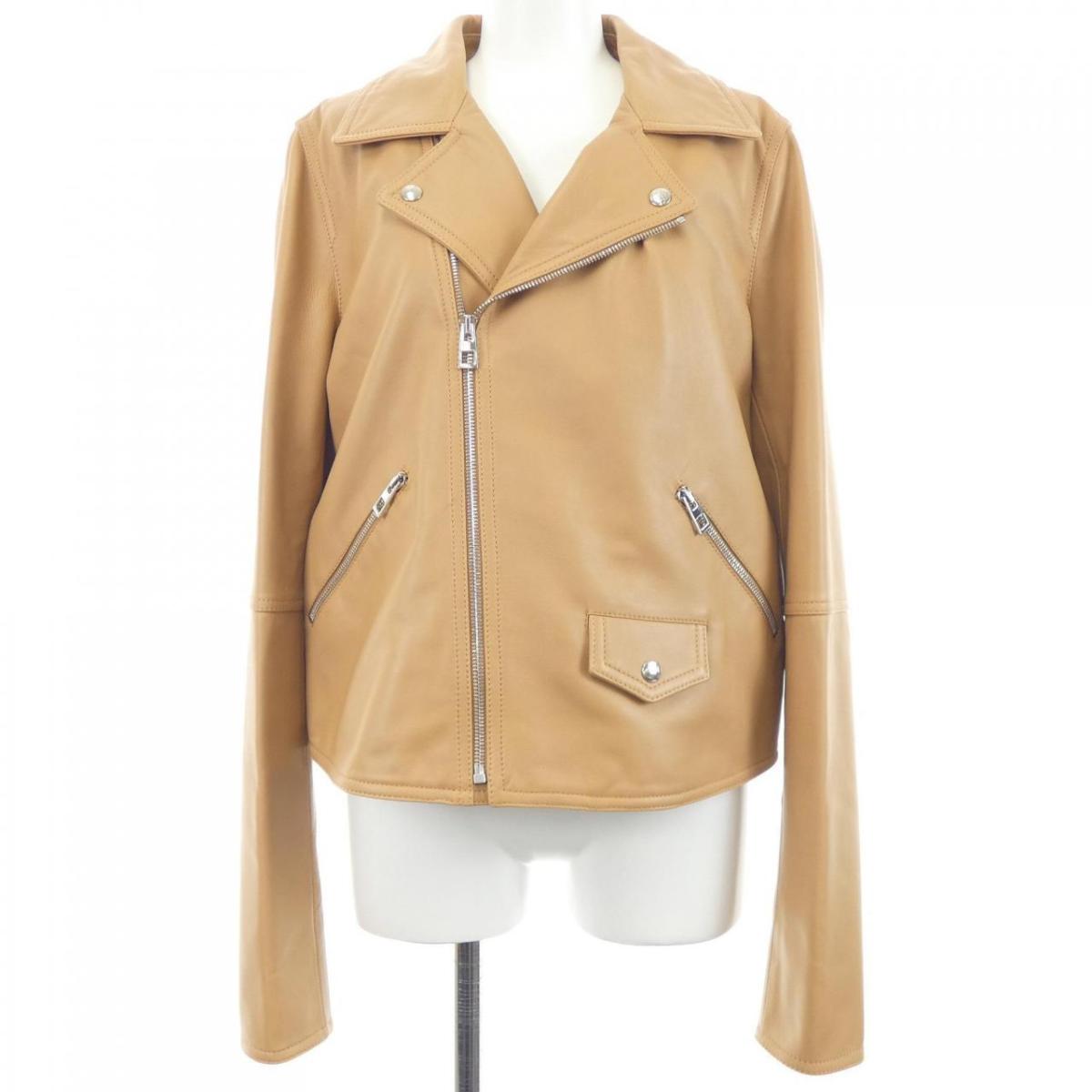ロエベ LOEWE S359Y19L31 レザーライダースジャケット【中古】｜KOMEHYO ONLINESTORE 店
