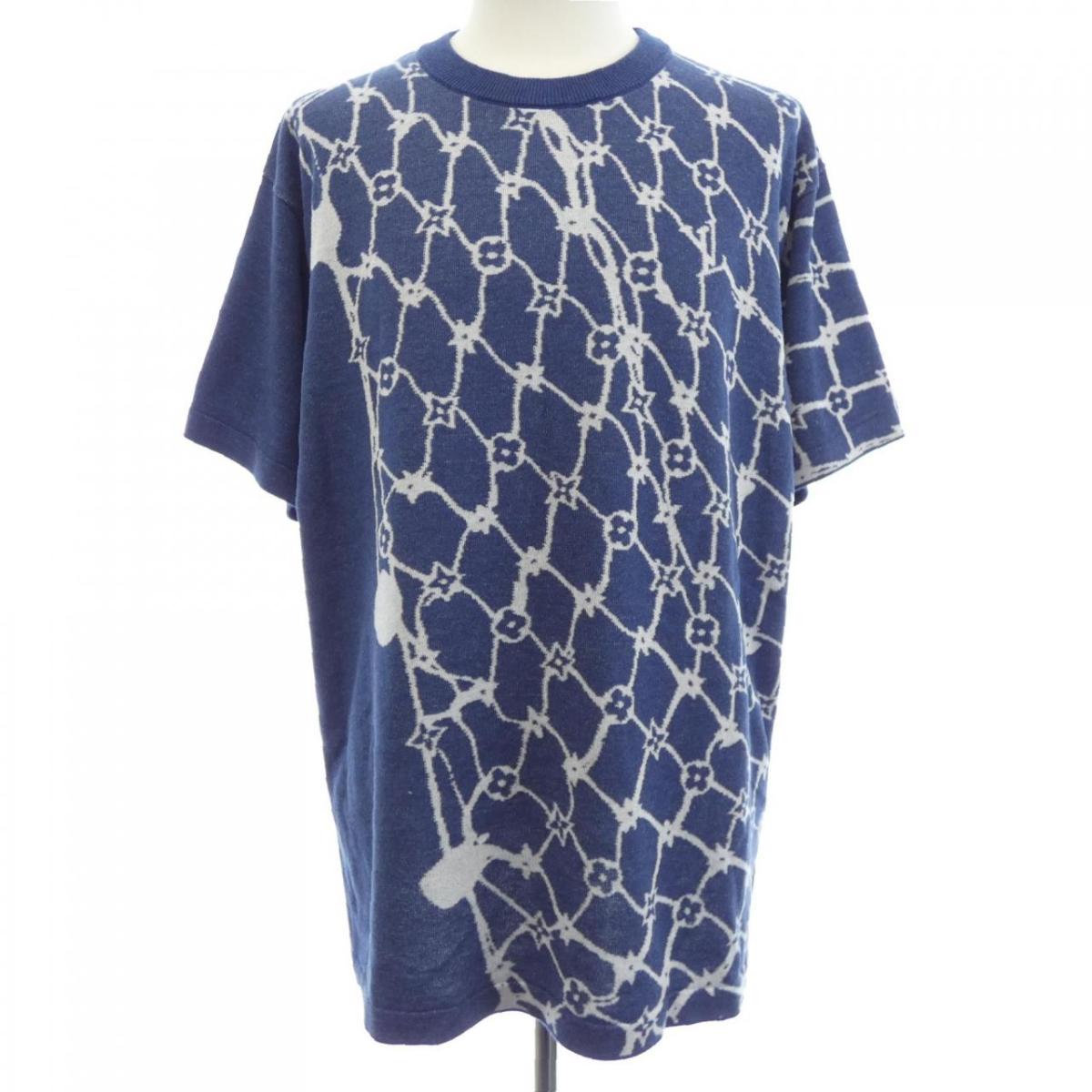 ルイヴィトン LOUIS VUITTON コットンショートスリーブクルーネック HRN16WAUR ニット【中古】|KOMEHYO ONLINESTORE 店