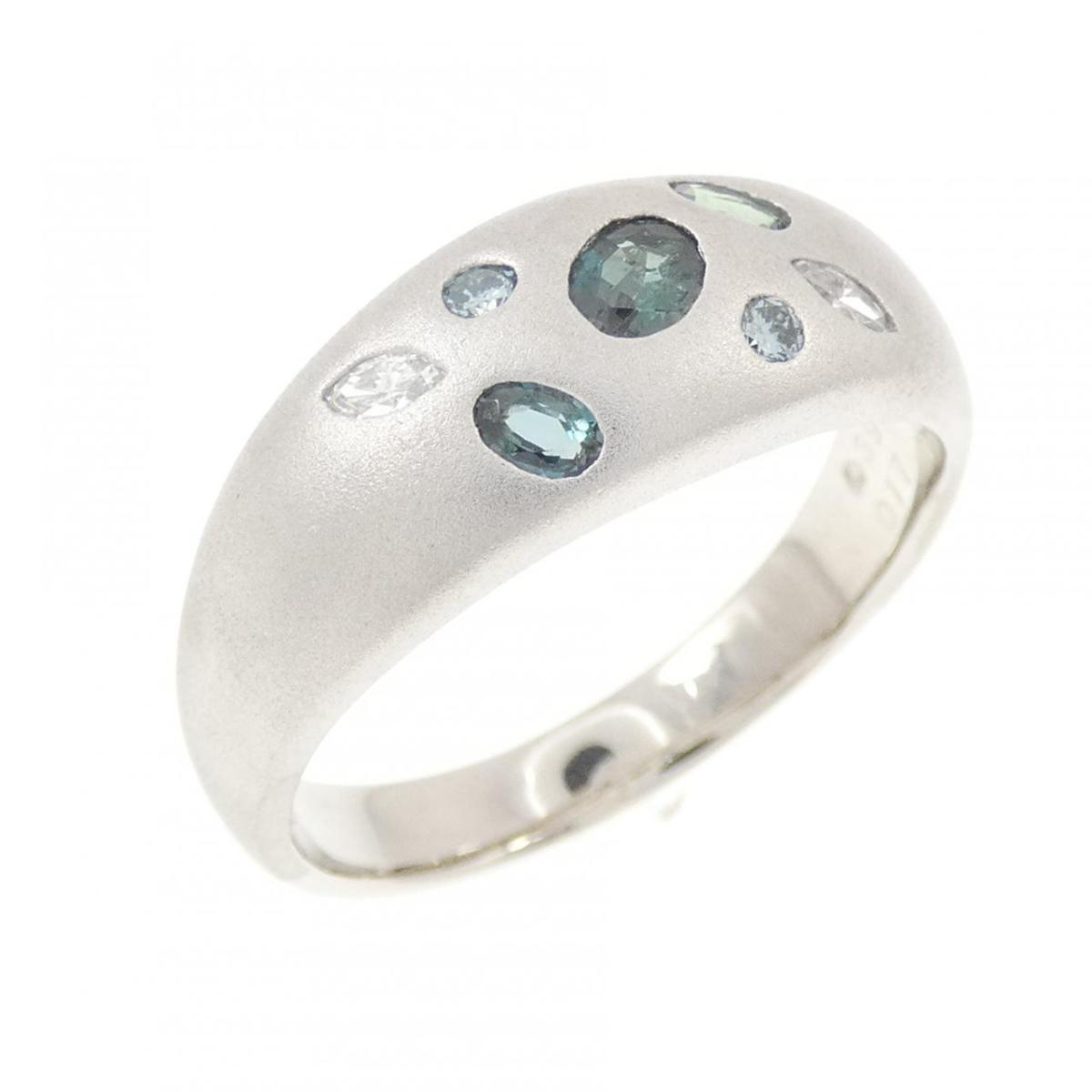 PT900 アレキサンドライト リング 0.39CT【中古】｜KOMEHYO ONLINESTORE 店