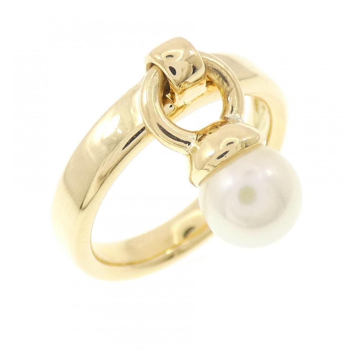K18YG アコヤパール リング 6.5mm【中古】｜KOMEHYO ONLINESTORE 店