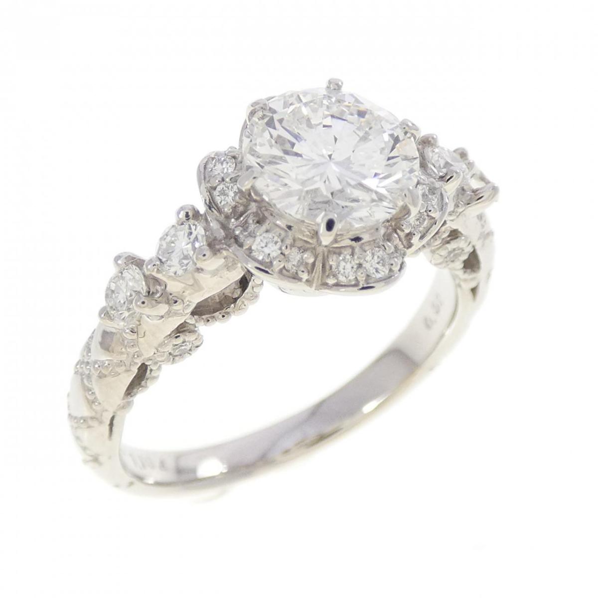 PT900 ダイヤモンド リング 1.194CT F VS1 Good【中古】｜KOMEHYO ONLINESTORE 店