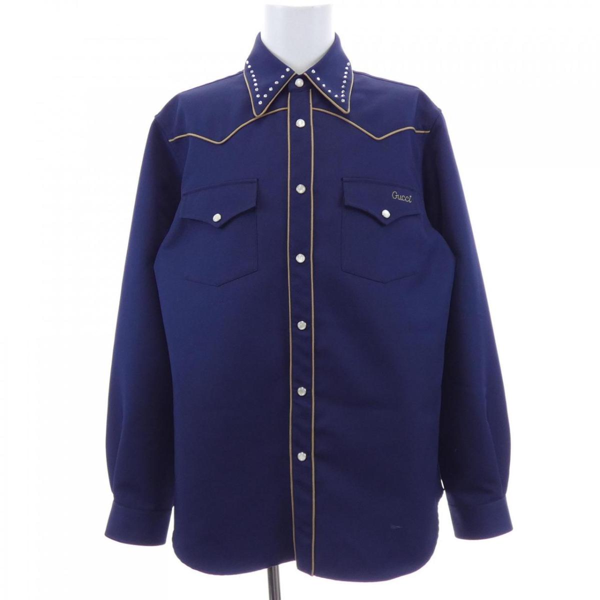 グッチ GUCCI 751039 ZANUS シャツ【中古】｜KOMEHYO ONLINESTORE 店