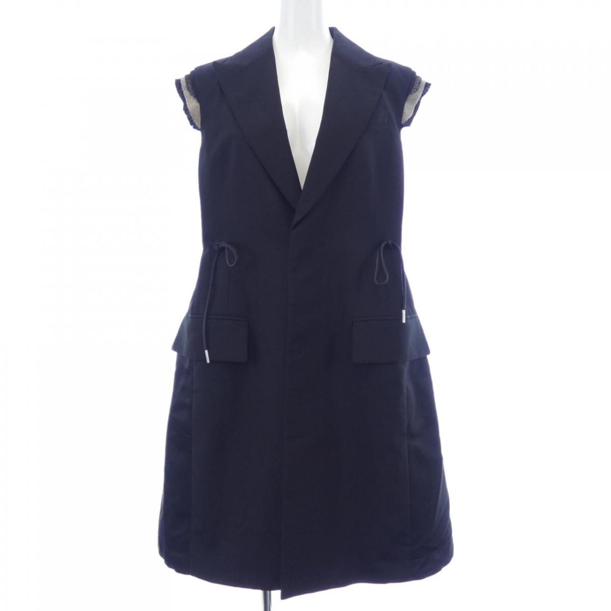 サカイ SACAI 23-06756 ロングベスト【中古】｜KOMEHYO ONLINESTORE 店