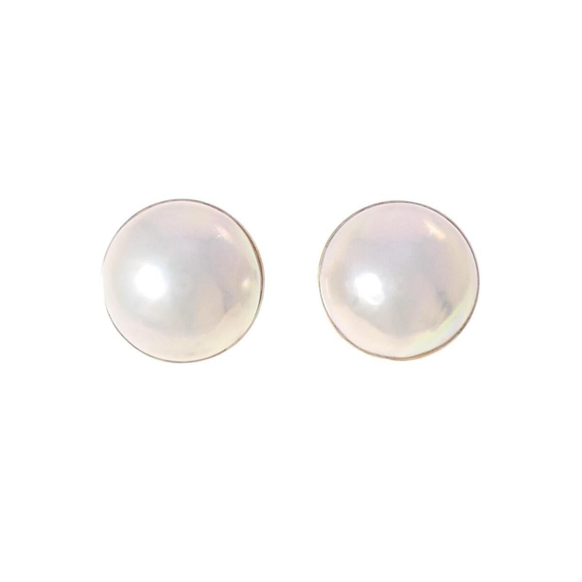 K18YG マベパール イヤリング【中古】|KOMEHYO ONLINESTORE 店