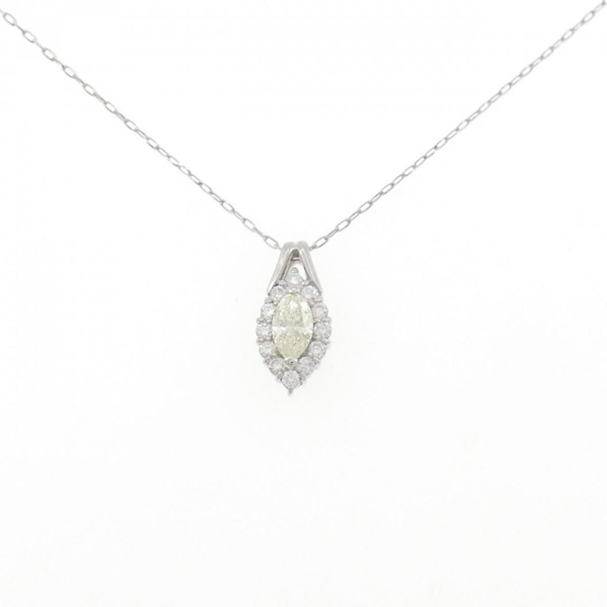 PT900/PT850 ダイヤモンド ネックレス 0.324CT【中古】｜KOMEHYO ONLINESTORE 店