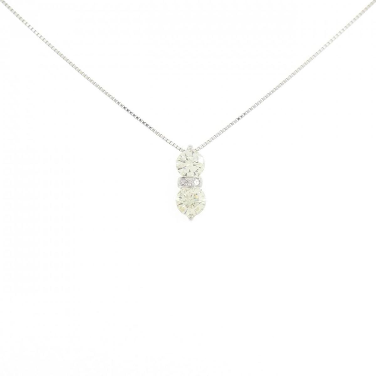 PT900/PT850 ダイヤモンド ネックレス 1.03CT【中古】｜KOMEHYO ONLINESTORE 店