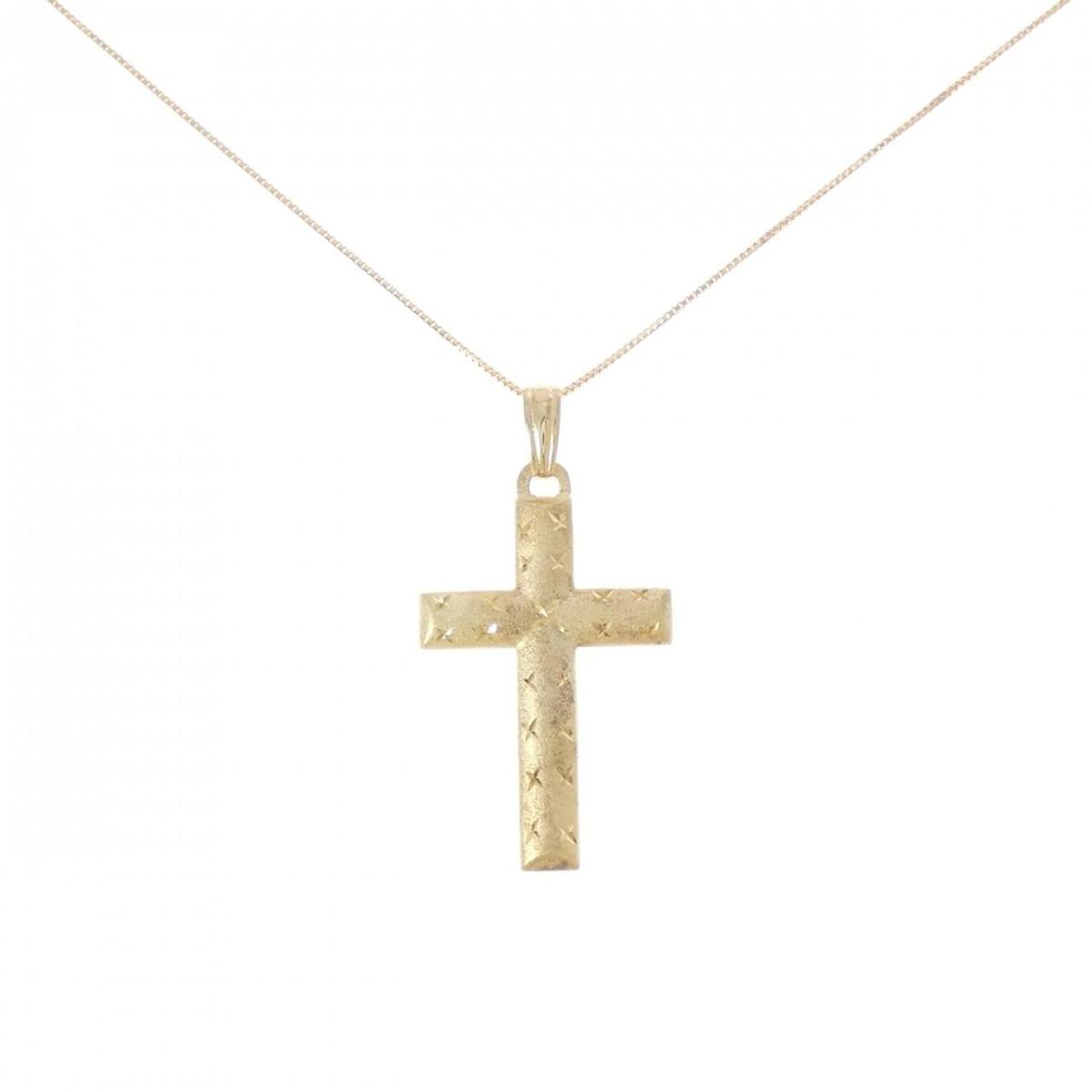 K18YG クロス ネックレス【中古】｜KOMEHYO ONLINESTORE 店