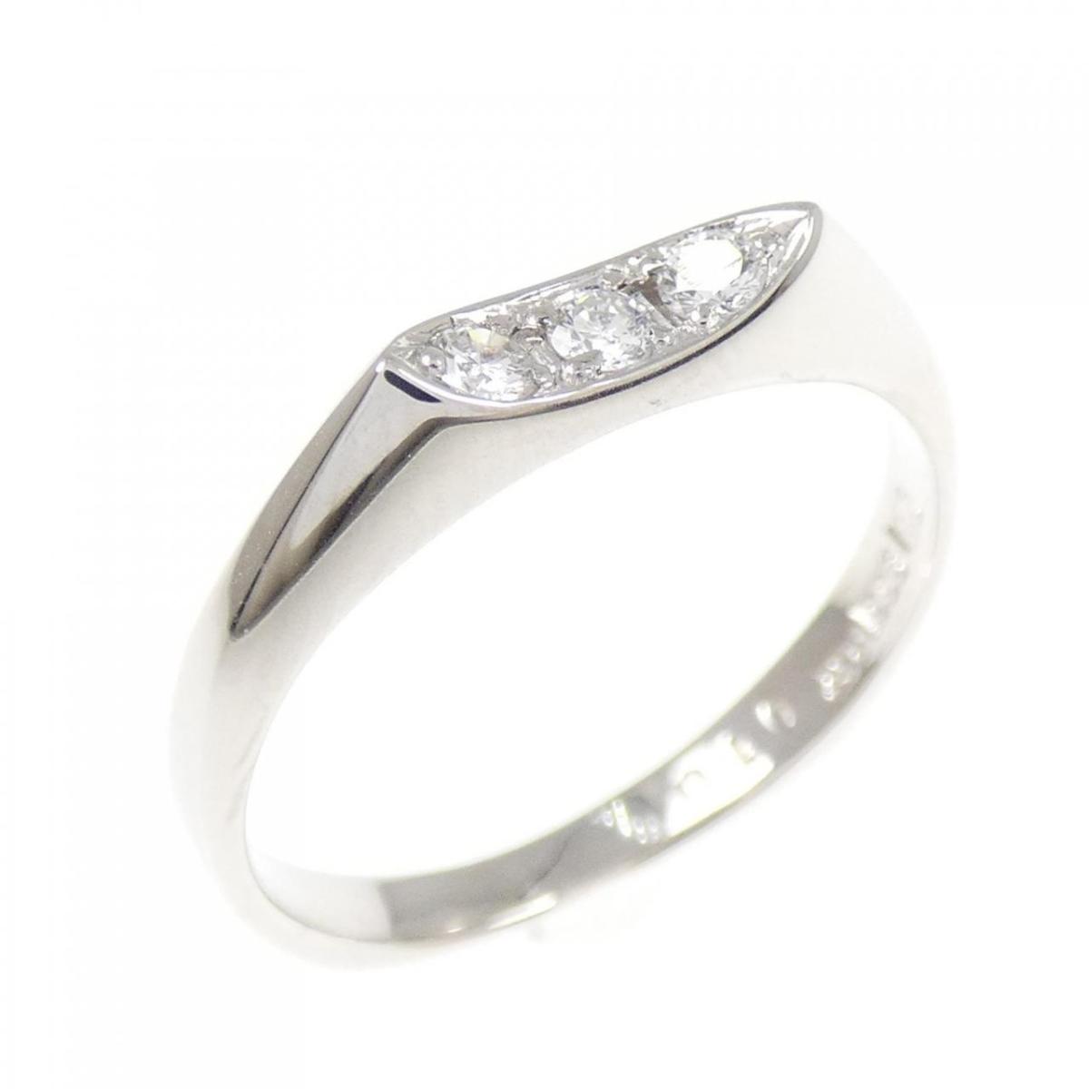 PT900 ダイヤモンド リング 0.10CT【中古】｜KOMEHYO ONLINESTORE 店 48,360円