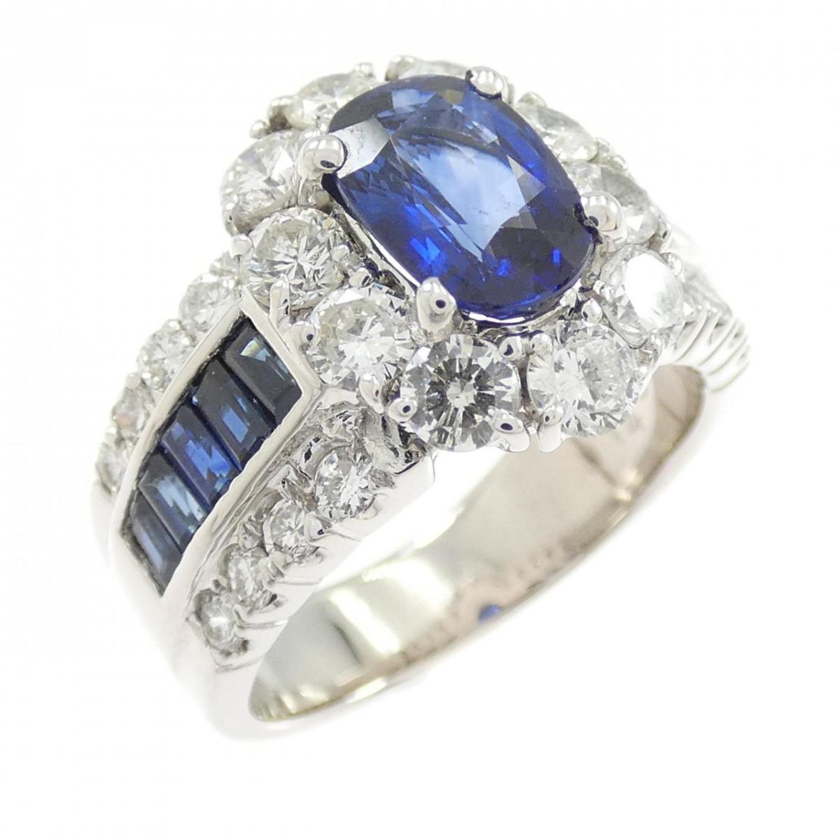 K18WG サファイヤ リング 2.44CT【中古】｜KOMEHYO ONLINESTORE 店