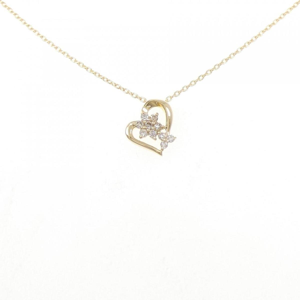 K18YG ダイヤモンド ネックレス【中古】｜KOMEHYO ONLINESTORE 店 36,140円