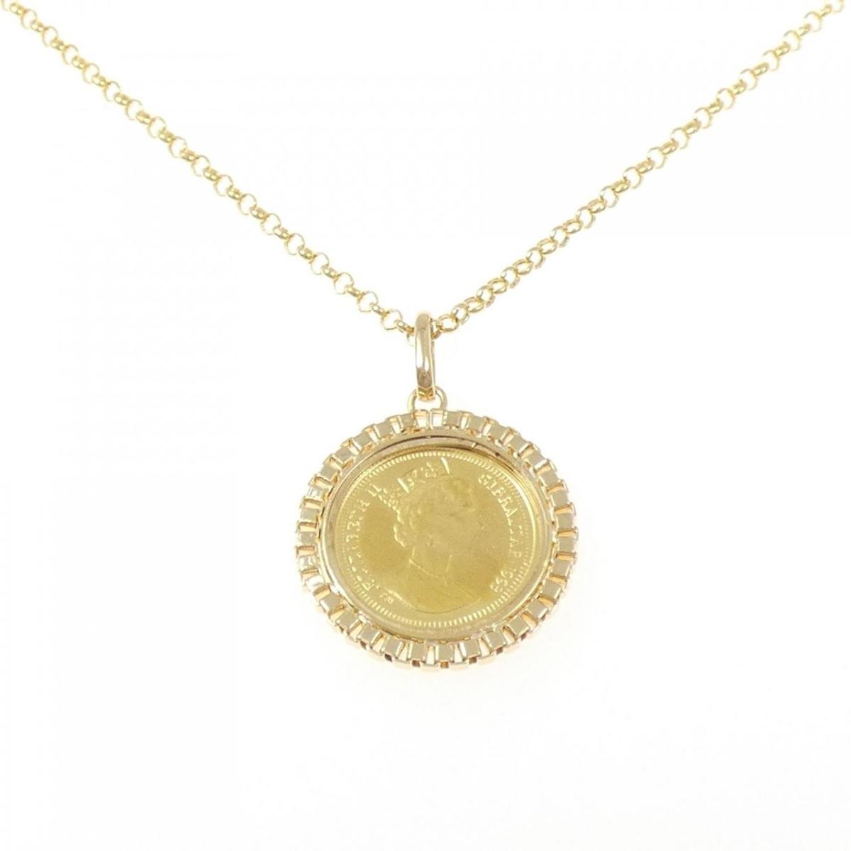 K18YG(枠) コイン ネックレス【中古】｜KOMEHYO ONLINESTORE 店