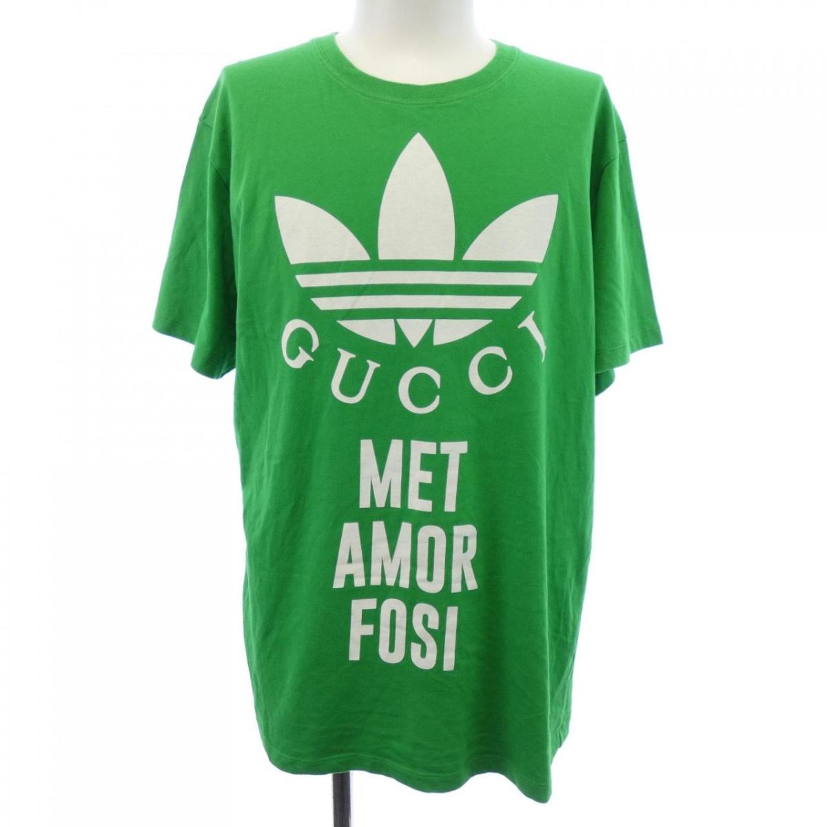グッチ GUCCI ADIDAS 717422 XJEXH Tシャツ【中古】|KOMEHYO ONLINESTORE 店