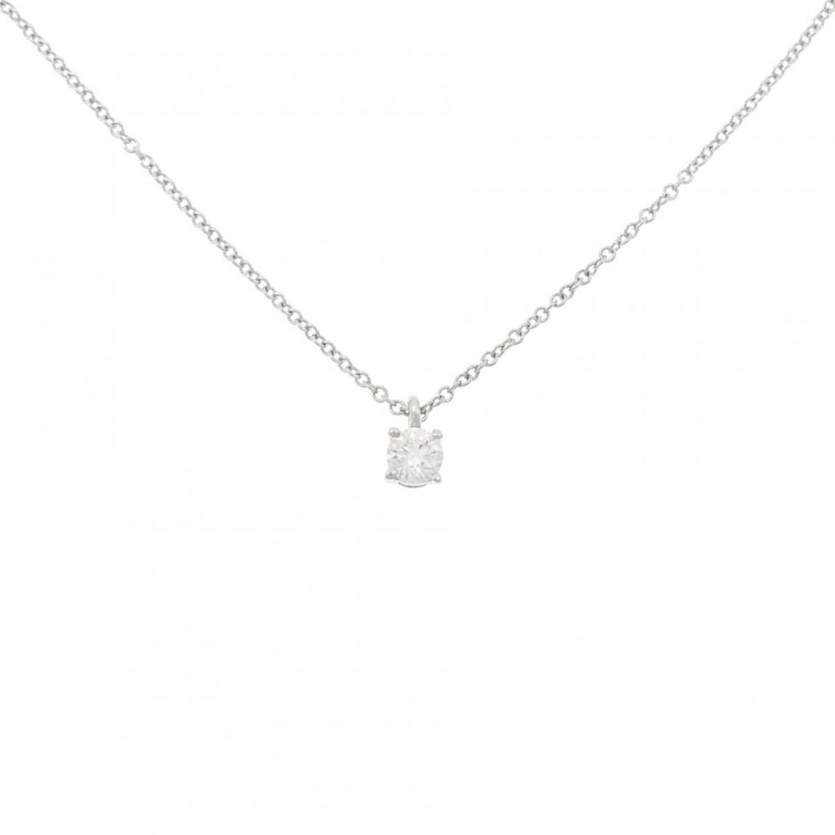 ティファニー ソリティア ネックレス 0.18CT I SI1 3EXT【中古】|KOMEHYO ONLINESTORE 店