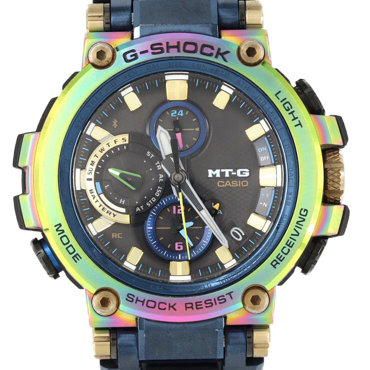 カシオ G-SHOCK･MT-G･20th Anniversary 電波時計 MTG-B1000RB-2AJR その他 ソーラークォーツ【中古】｜KOMEHYO ONLINESTORE 店