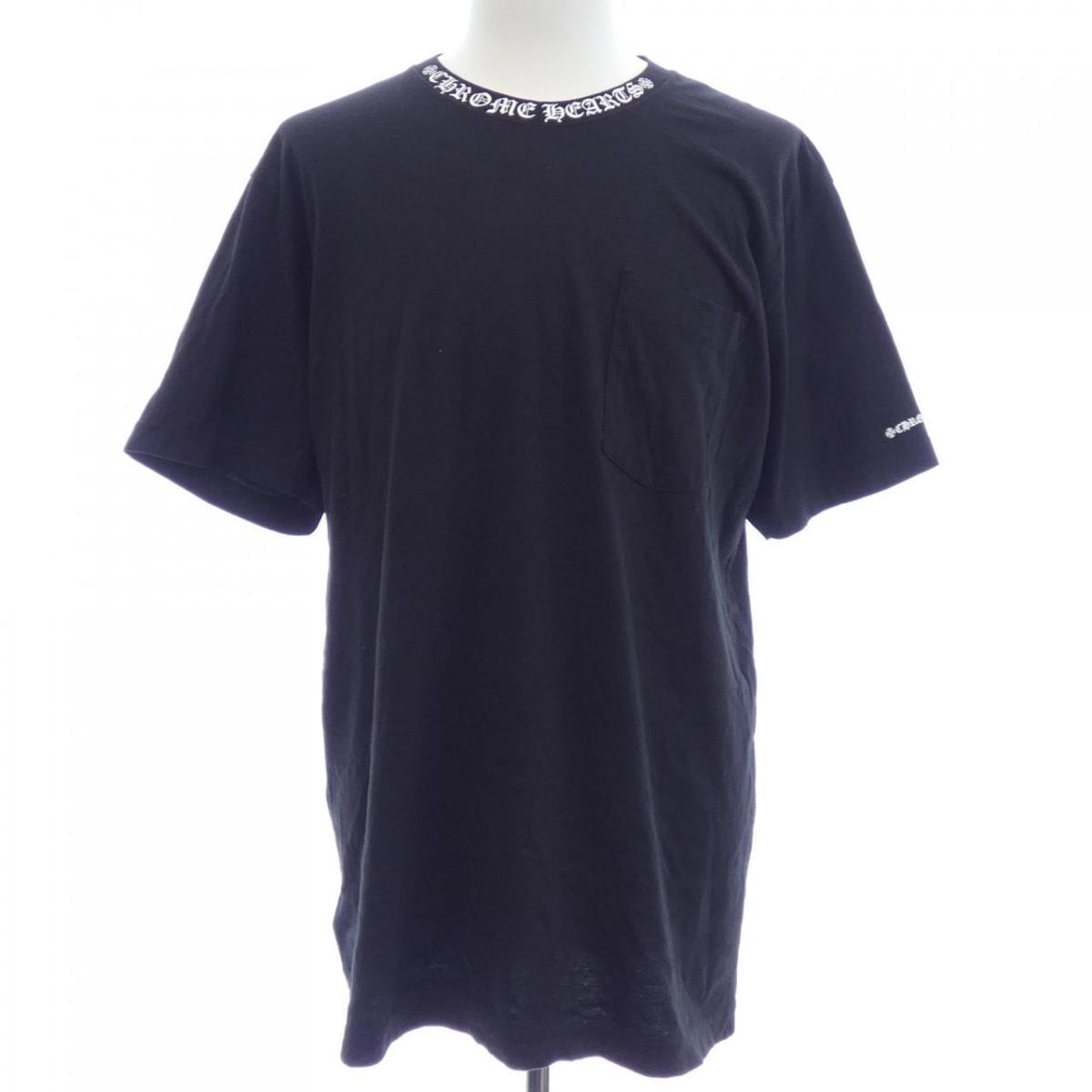 クロムハーツ CHROME HEARTS ネックロゴ NECK LOGO Tシャツ【中古】｜KOMEHYO ONLINESTORE 店