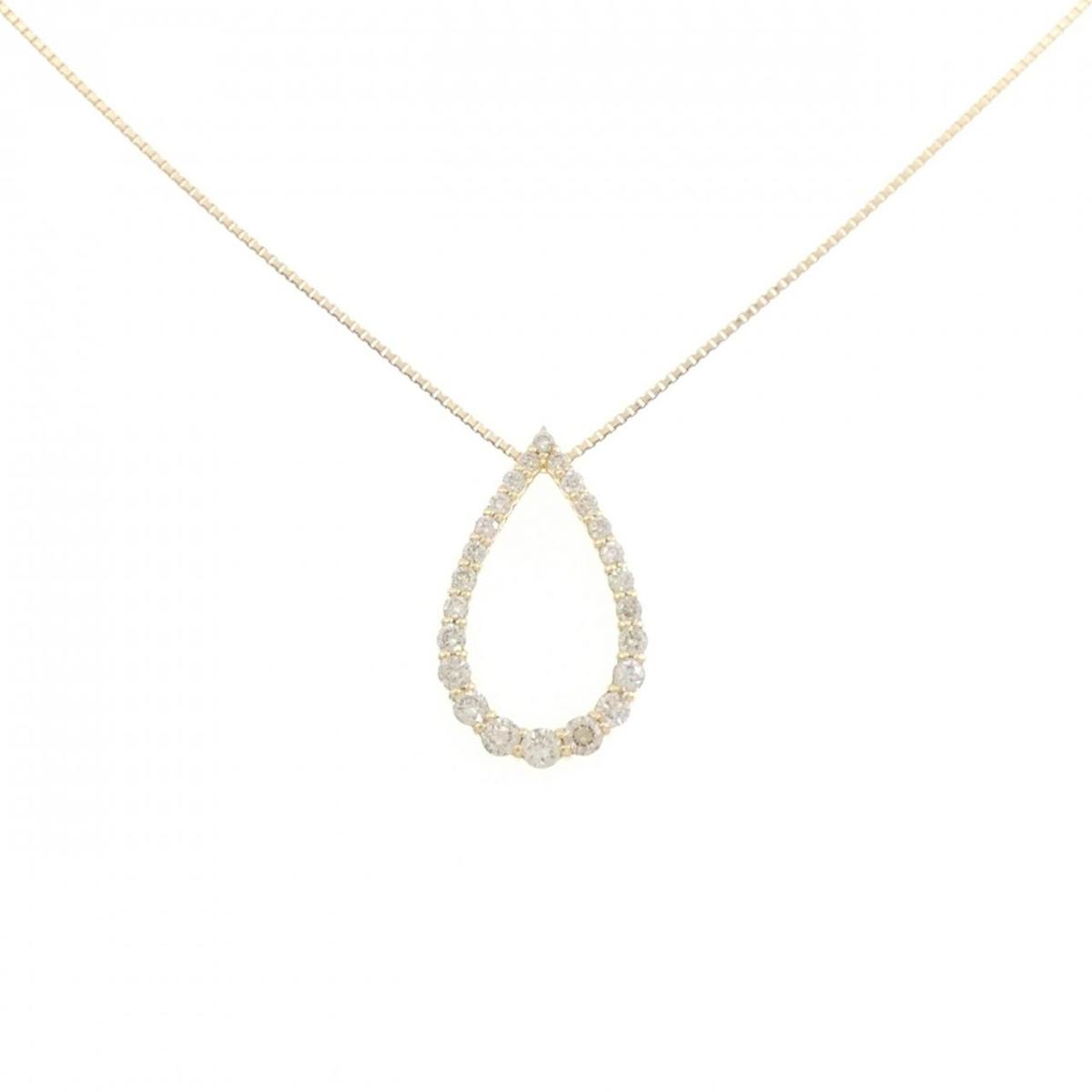K18YG ダイヤモンド ネックレス 0.50CT【中古】|KOMEHYO ONLINESTORE 店