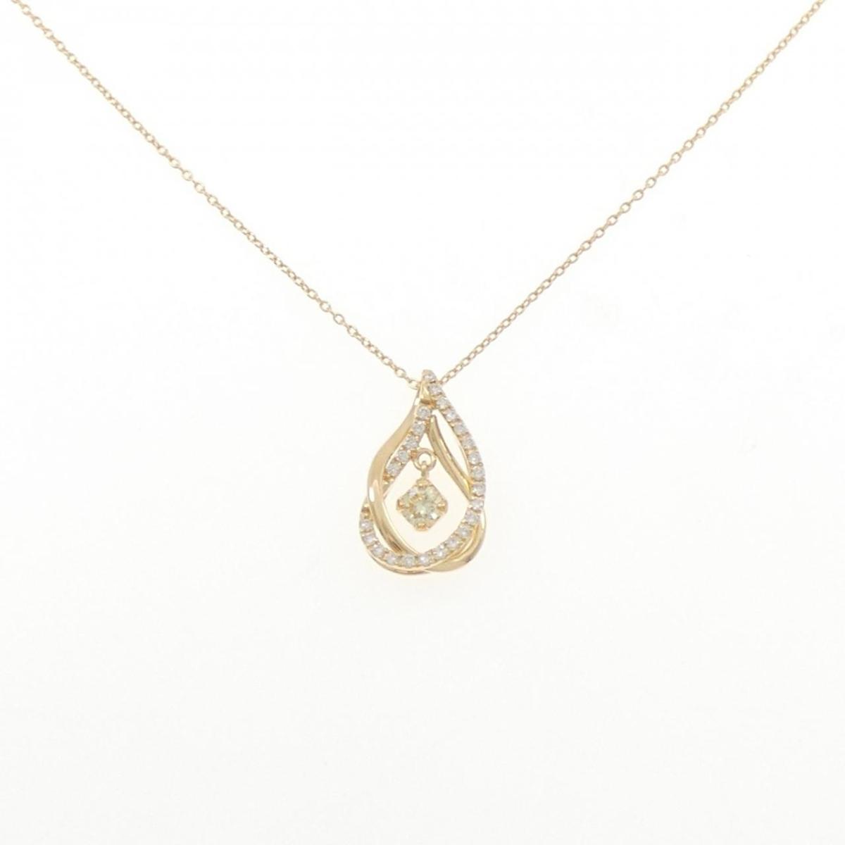 K18YG ダイヤモンド ネックレス 0.180CT【中古】|KOMEHYO ONLINESTORE 店