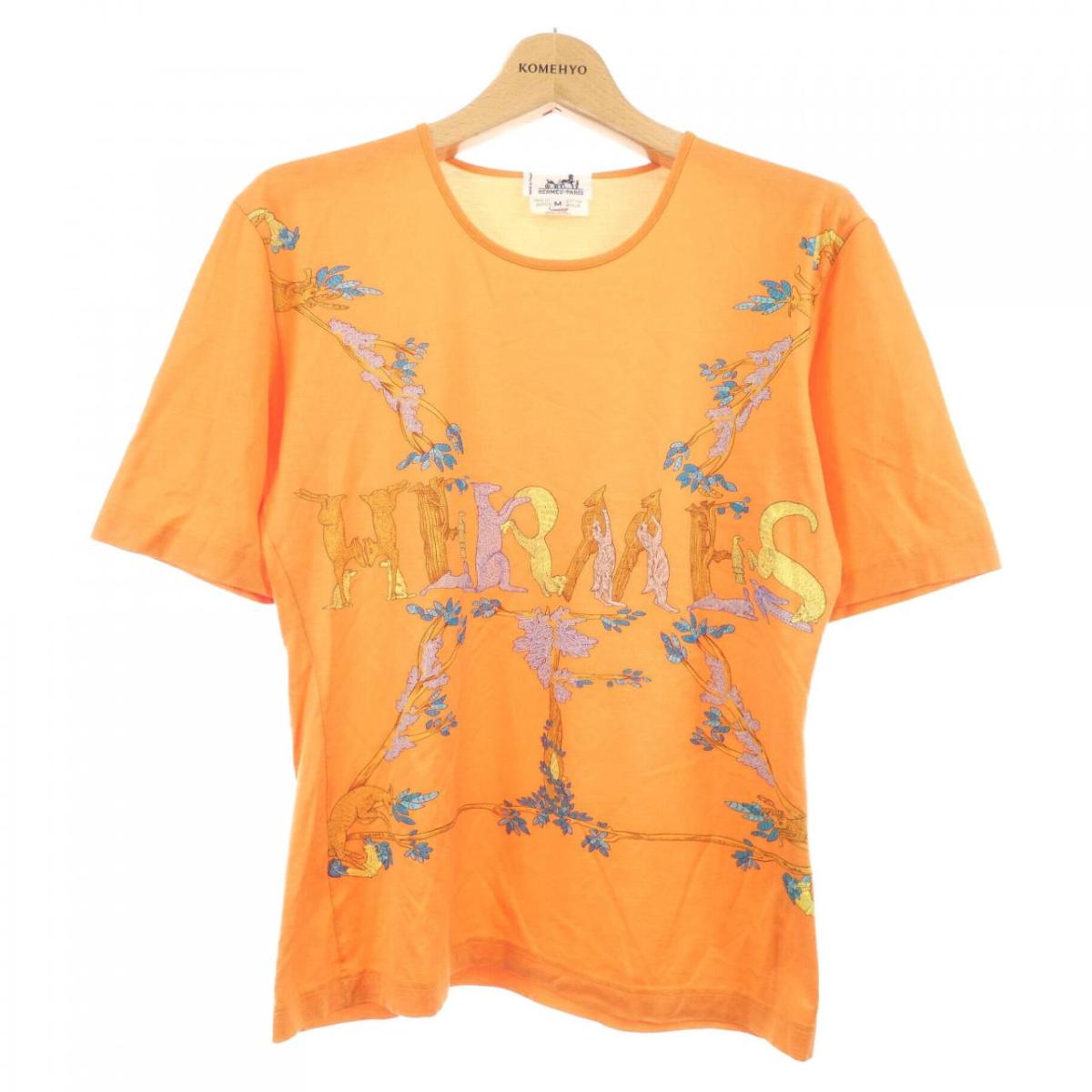 【ヴィンテージ】エルメス HERMES ANIMAL ALPHABET Tシャツ【中古】|KOMEHYO ONLINESTORE 店