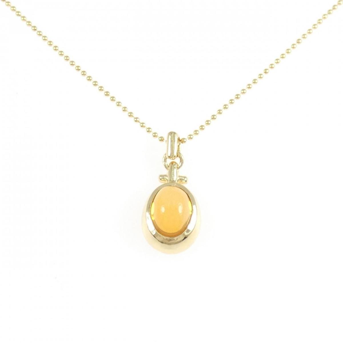 K18YG シトリン ネックレス【中古】｜KOMEHYO ONLINESTORE 店