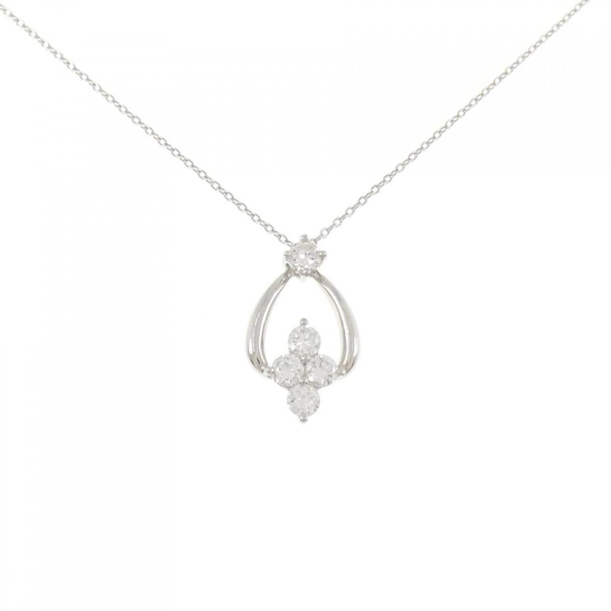 PT900/PT850 ダイヤモンド ネックレス 0.52CT【中古】｜KOMEHYO ONLINESTORE 店