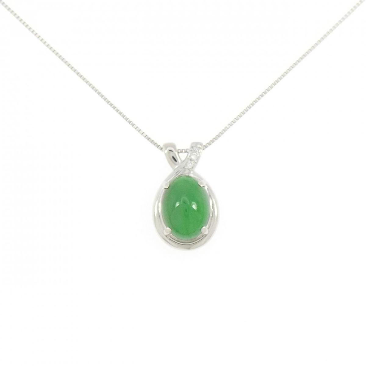 PT900/PT850 ヒスイ ネックレス 3.29CT【中古】｜KOMEHYO ONLINESTORE 店